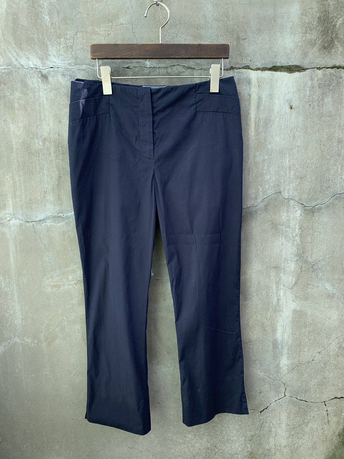 Prada Navy Blue Uniform Slacks Size 27" / US 4 / IT 40 - 1 Thumbnail