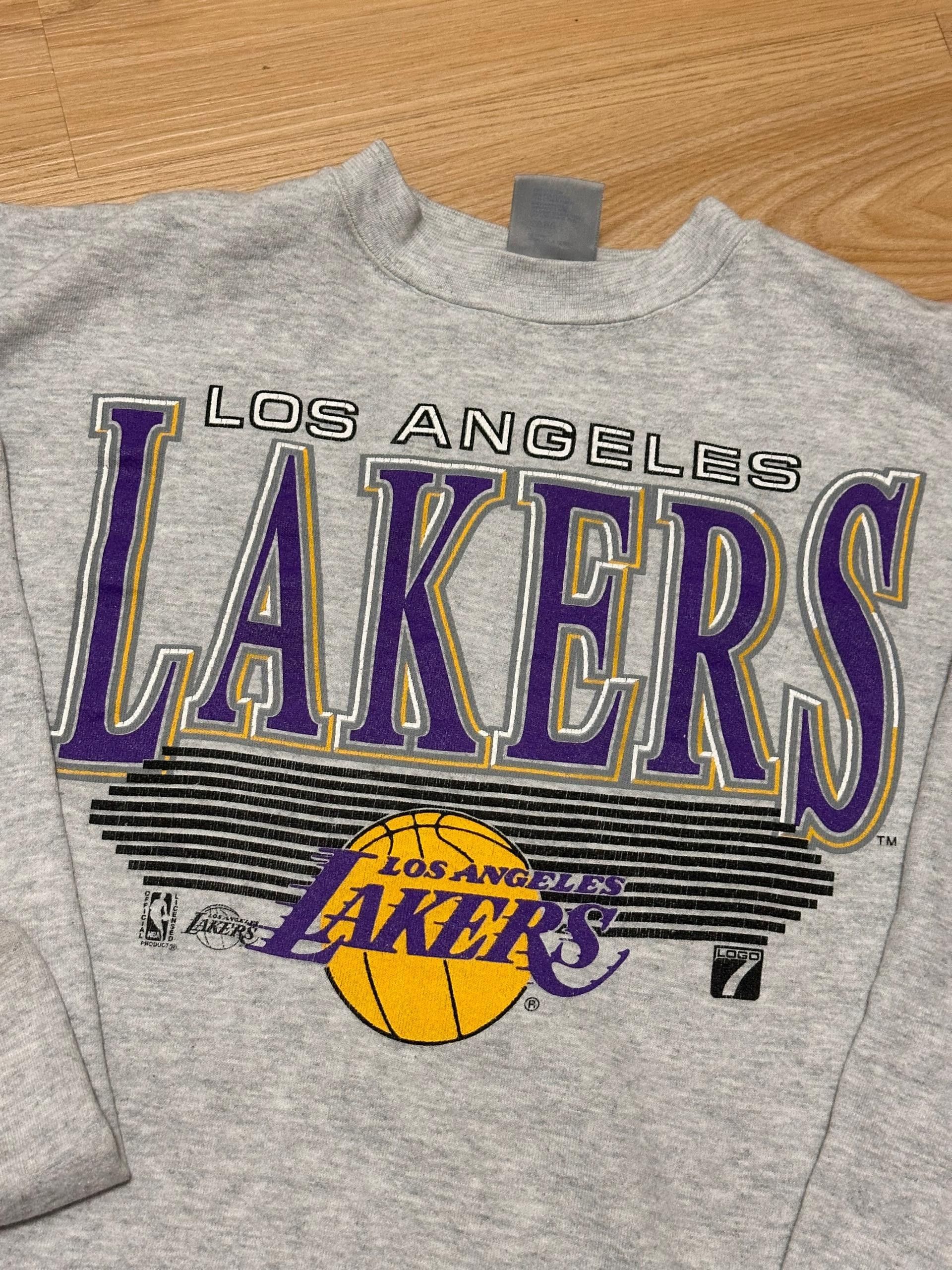 Logo 7 × NBA Lakers Logo 7 vintage sweatshirt Size US XXL / EU 58 / 5 - 1 Thumbnail