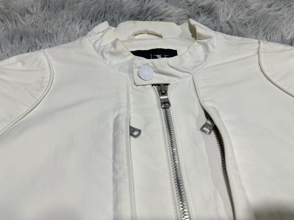 Armani Exchange 🔥Ss2013 Armani Exchange Padded Zipper Biker Jacket Size US M / EU 48-50 / 2 - 3 Thumbnail