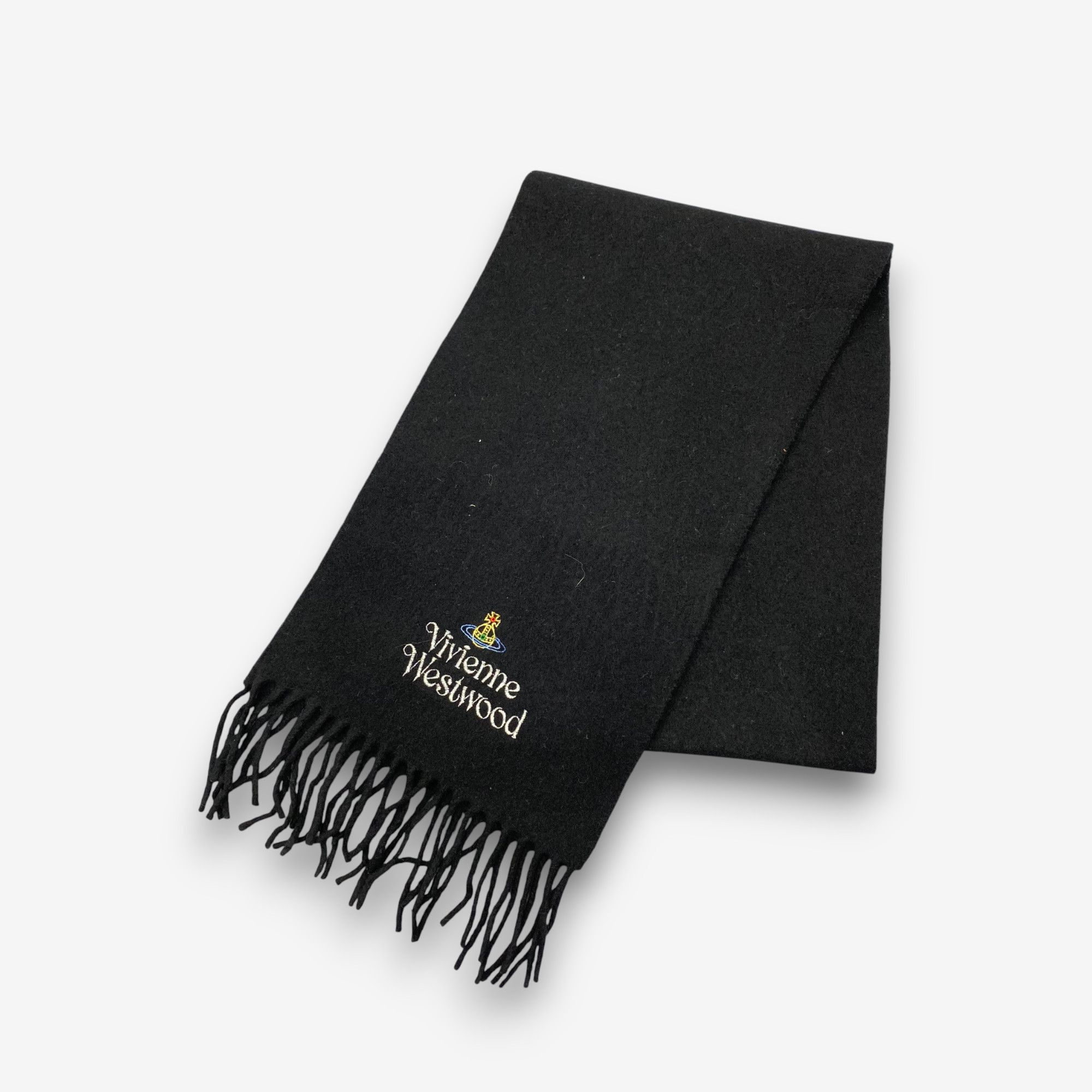 Vivienne Westwood Vintage Vivienne Westwood Scarf Orbs Muffler Wool Scarves Size ONE SIZE - 2 Thumbnail