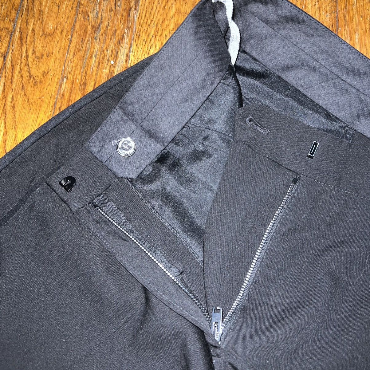 Other Reed Krakoff 100% Virgin Wool Black Shorts Size 26" / US 2 / IT 38 - 4 Thumbnail