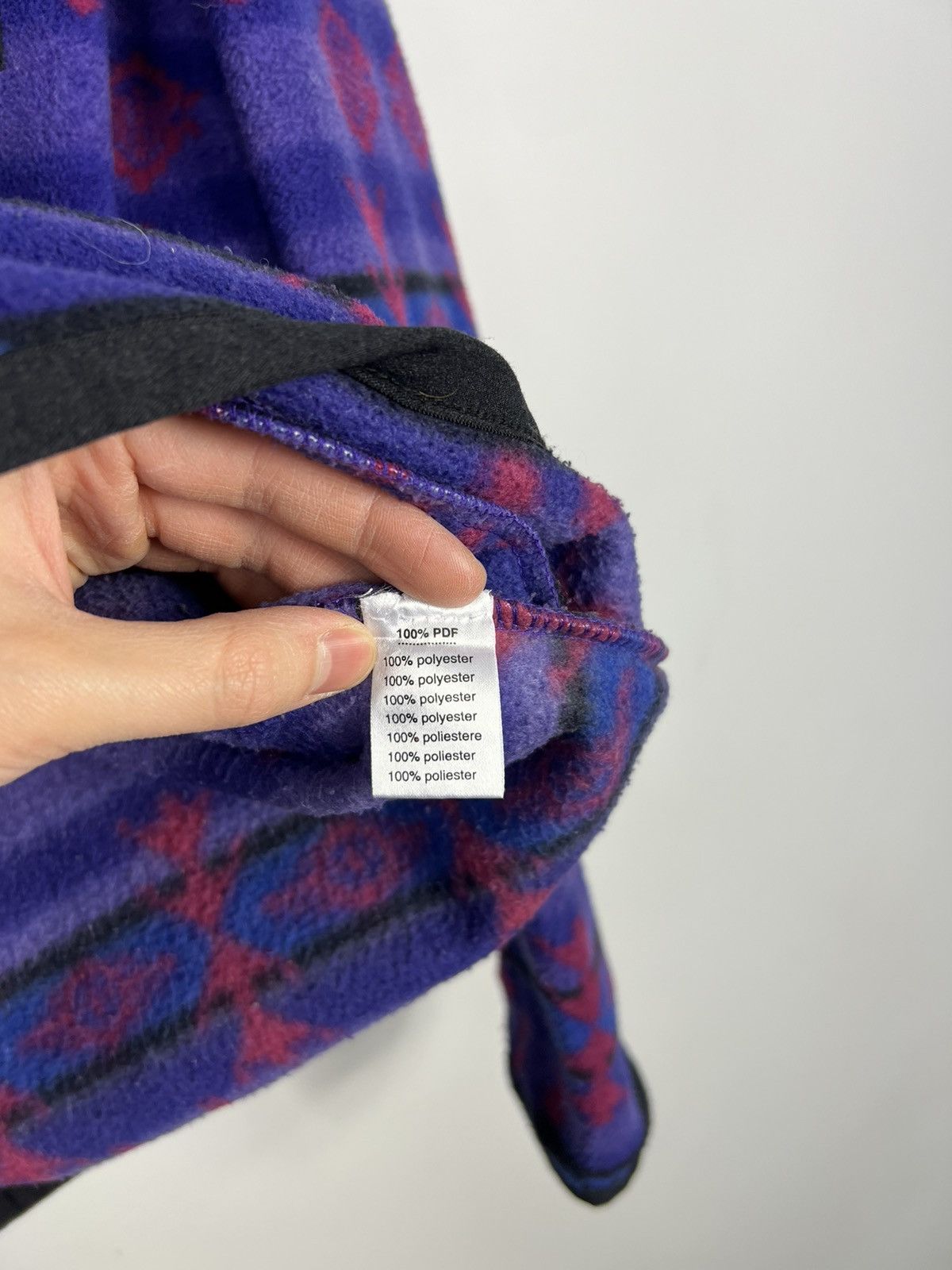 Lacoste Fleece Jacket Lacoste Synchilla Wzorki Zipped Polar Size US M / EU 48-50 / 2 - 4 Thumbnail
