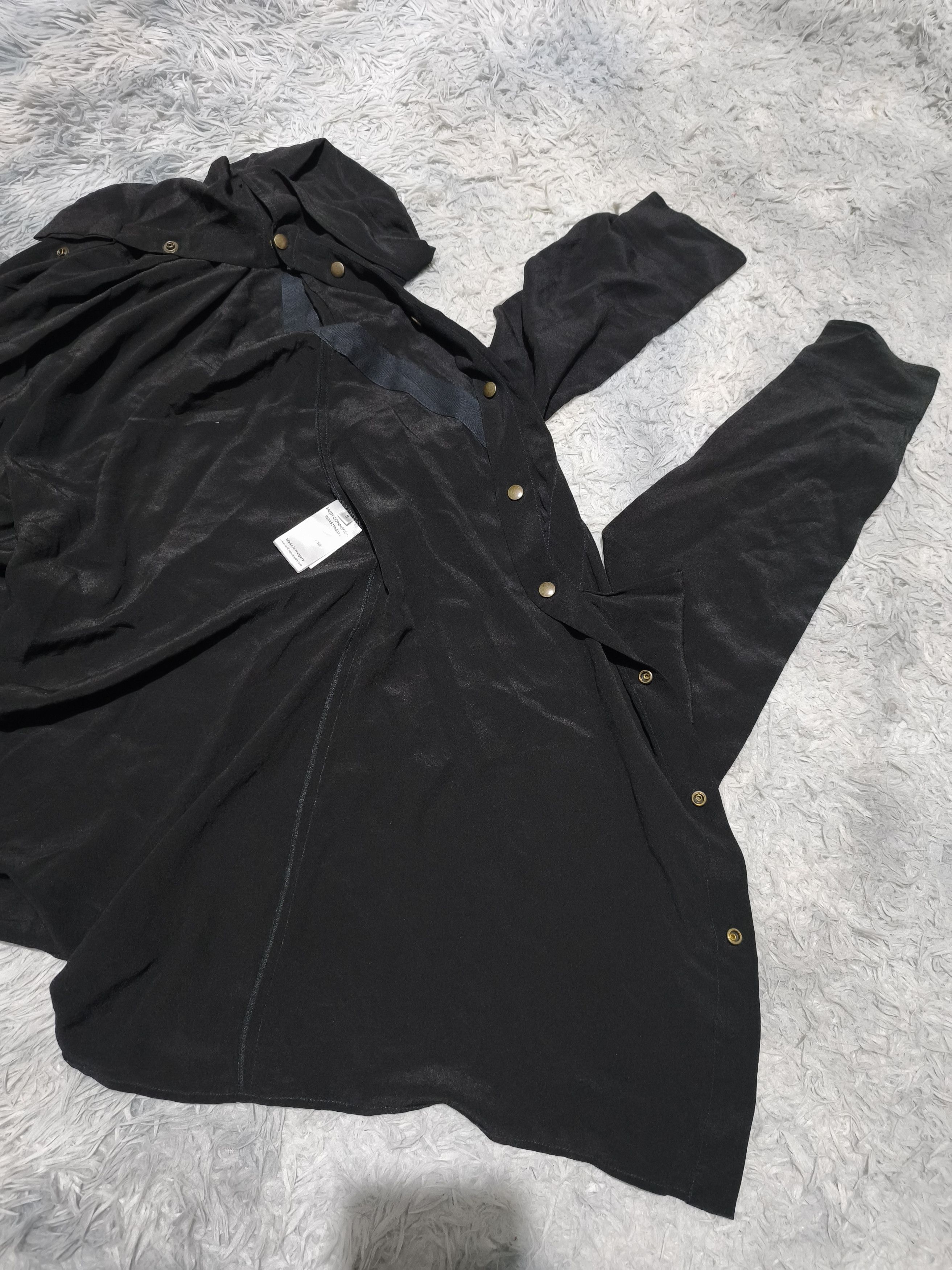 Faith Connexion FAITH CONNEXION Shirt Style Asymmetric Silk Skirt Size 28" / US 6 / IT 42 - 7 Thumbnail