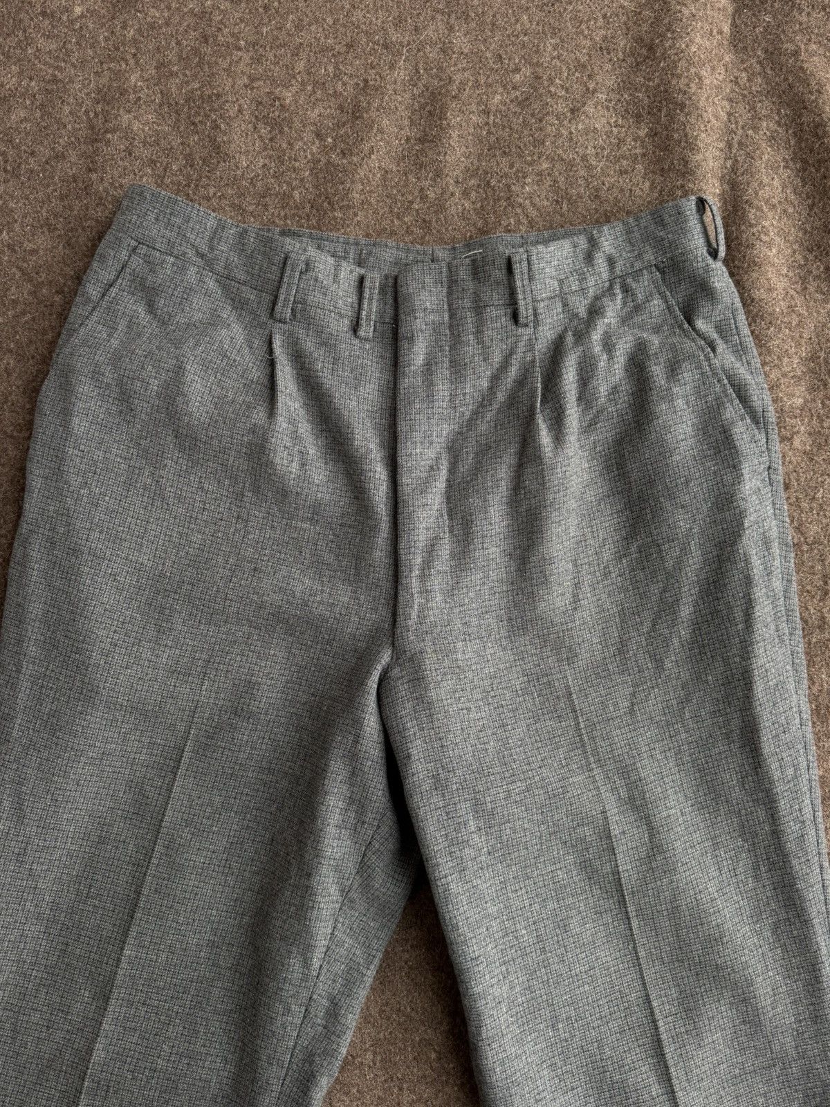 Other Vintage Saxon Slacks by Lackawanna Pants Flared Woolen Pants Size US 34 / EU 50 - 3 Thumbnail