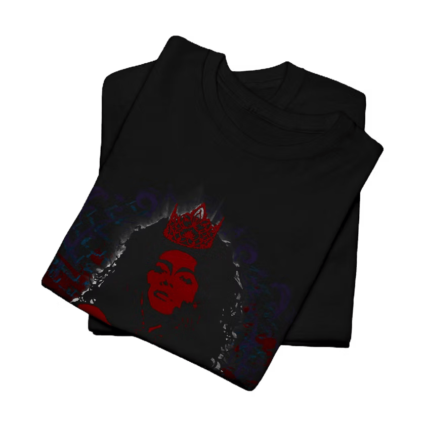 Other MISS MALINAH white & red black graphic tee Size US M / EU 48-50 / 2 - 5 Thumbnail