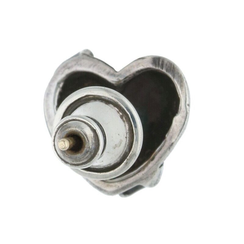 Chrome Hearts Chrome Hearts Heart Stud Silver Earring Size ONE SIZE - 2 Thumbnail