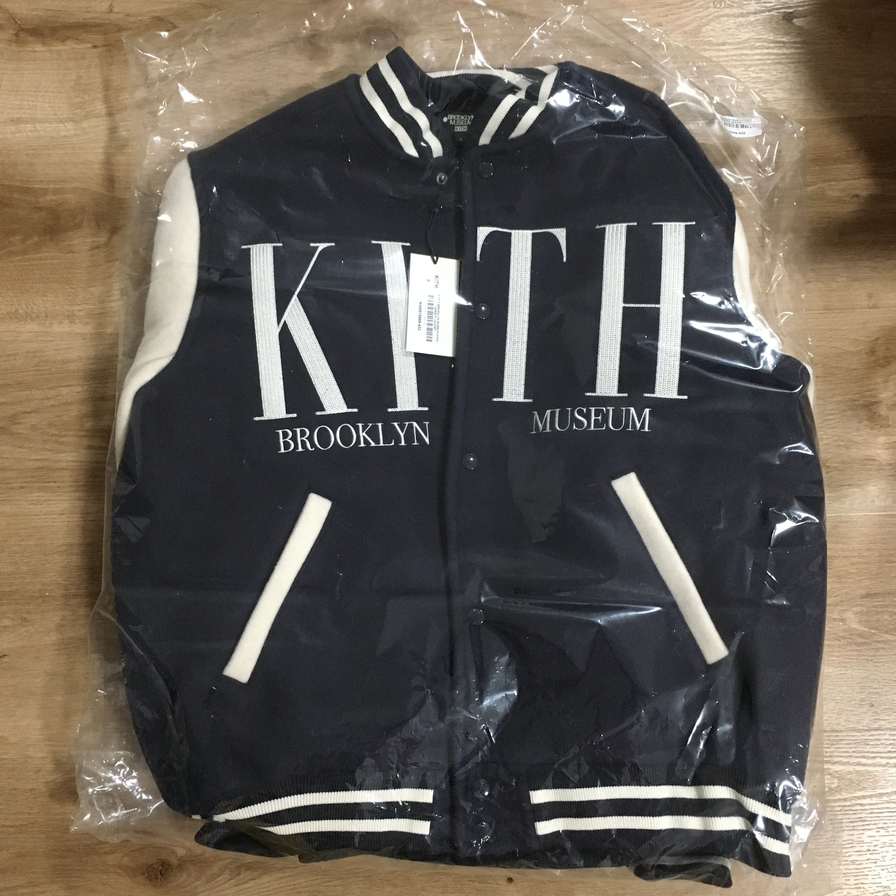 Kith × Ronnie Fieg Monday Program Brooklyn Museum Wool Varsity Jacket Size US S / EU 44-46 / 1 - 7 Thumbnail