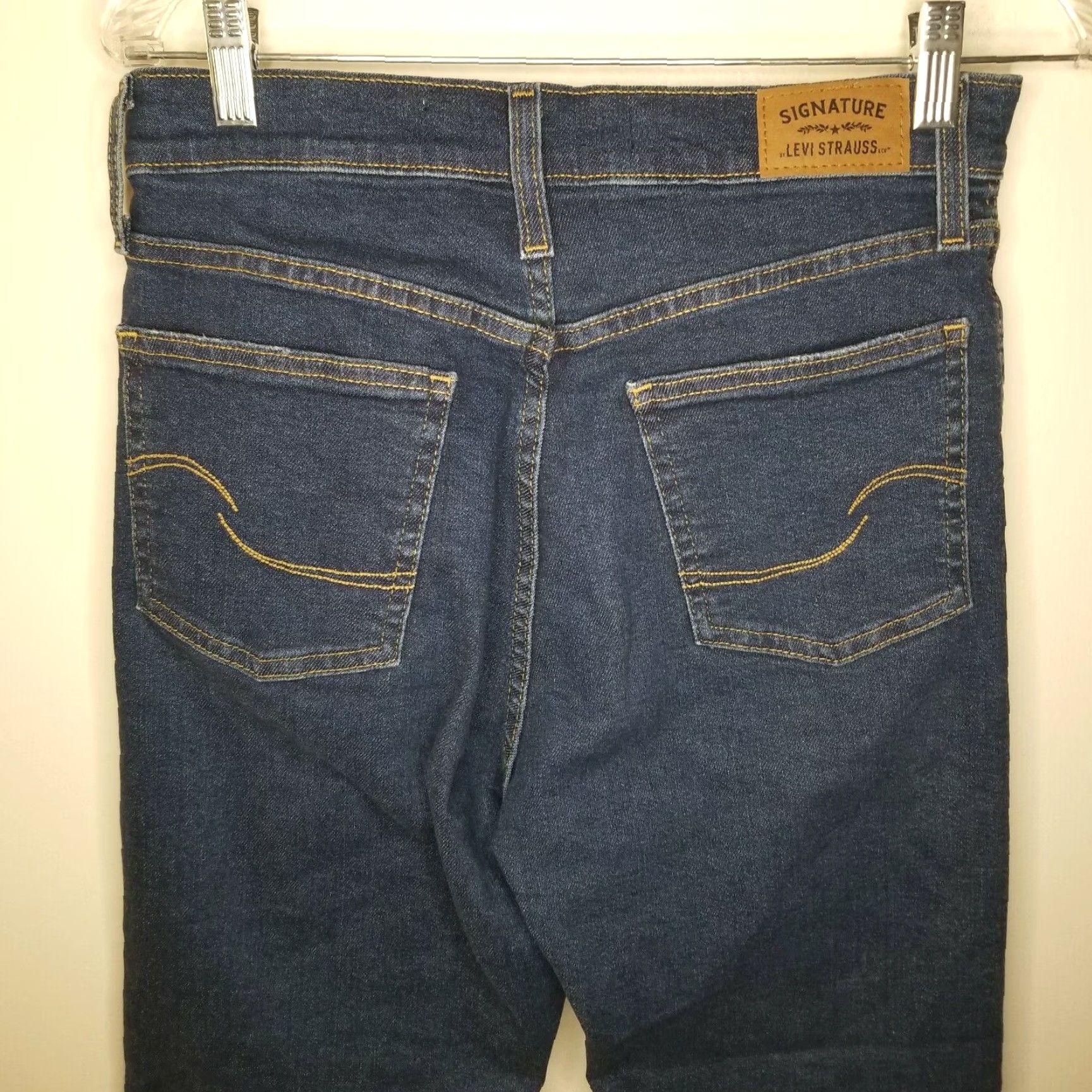 Levi's Levi's Jeans Signature Women's High Rise Straight Blue Size 6 Size 28" / US 6 / IT 42 - 5 Thumbnail