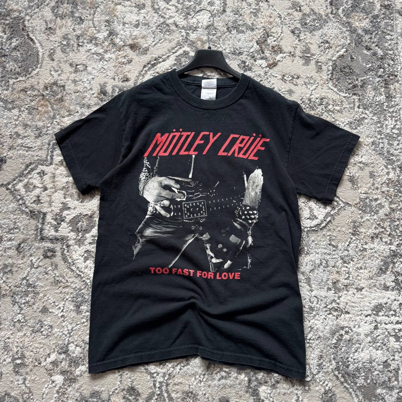 Band Tees Vintage Motley Crue Too Fast For Love T Shirt Size US S / EU 44-46 / 1 - 2 Thumbnail