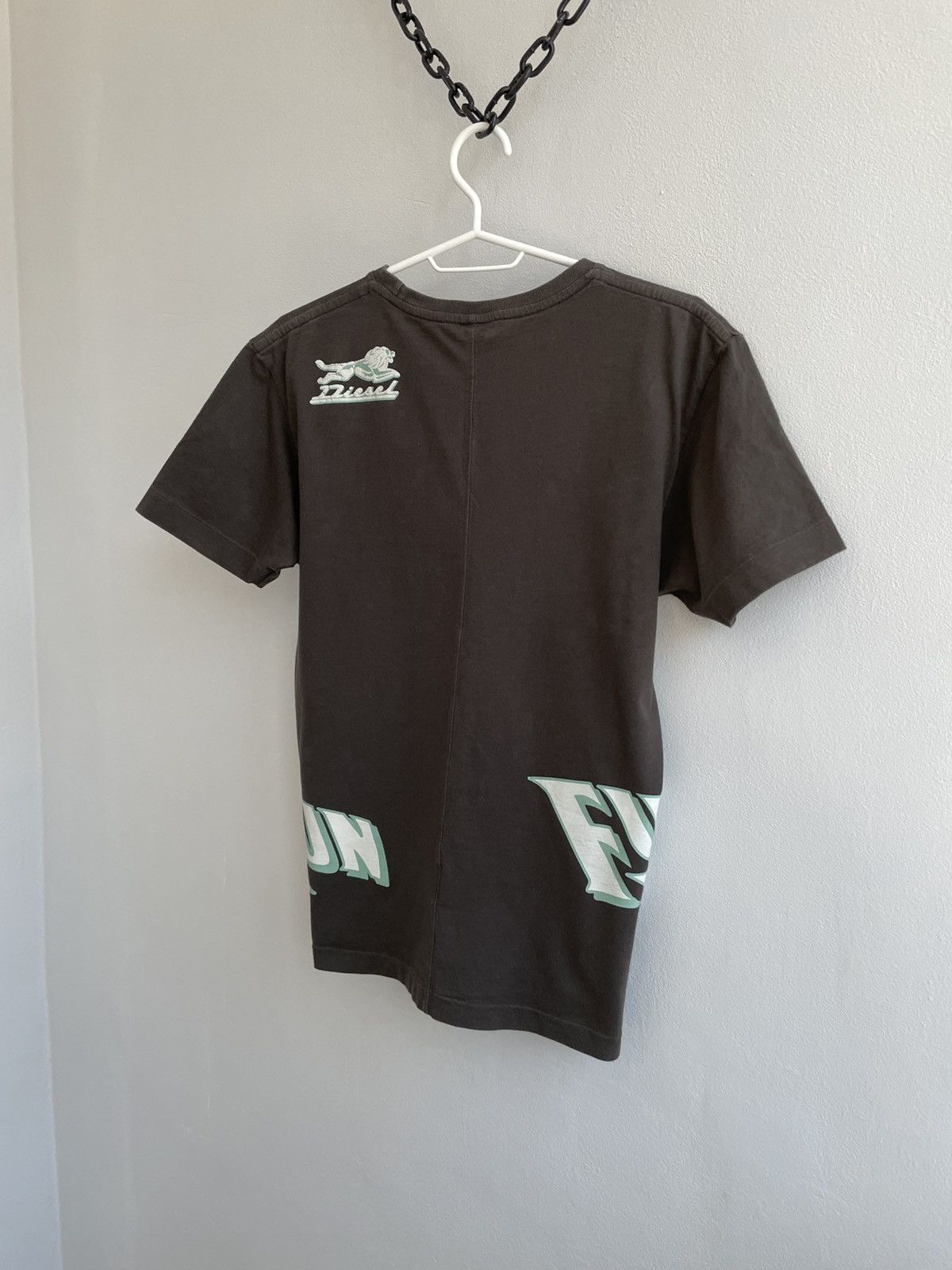Diesel Diesel Vintage 90s Fun Run Art T Shirt Tee Y2K Avant Garde Size US M / EU 48-50 / 2 - 11 Thumbnail