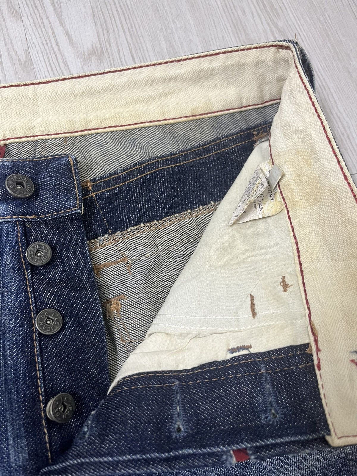 Marithe + Francois Girbaud Vintage Marithé Francois Girbaud Baggy Jeans Size US 34 / EU 50 - 11 Thumbnail
