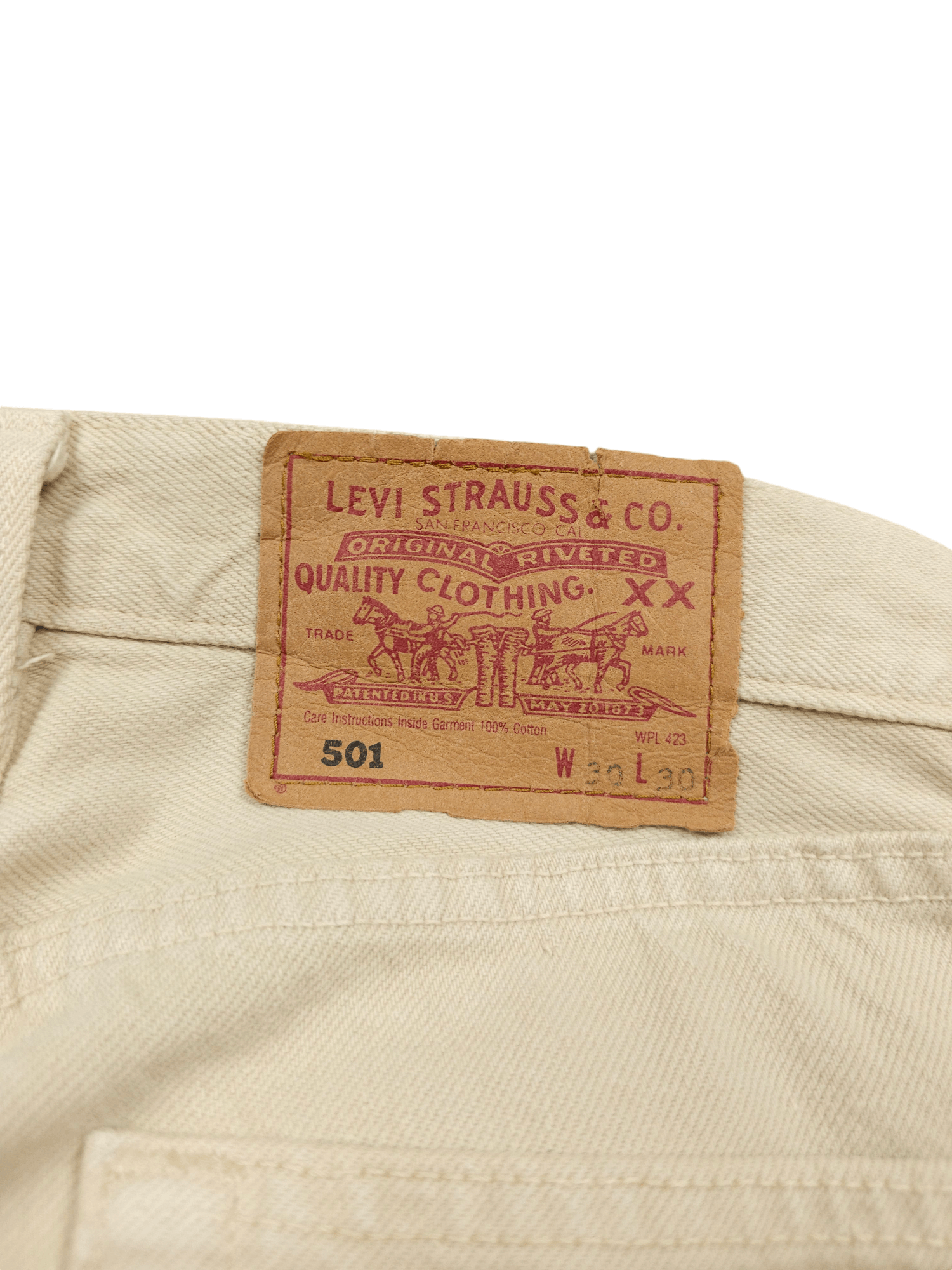 Levi's × Vintage 💎 Size 30/30 Vintage 90's Levi's 501 Jeans Y2K 505 Straight Size US 30 / EU 46 - 6 Thumbnail