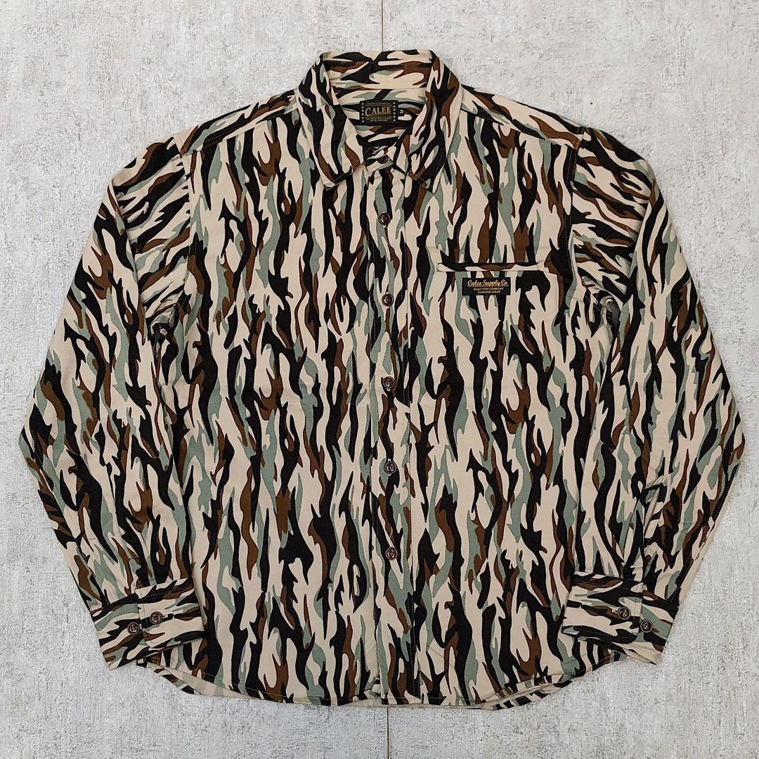 Japanese Brand Calee Supply Co Shirt Camo Size US M / EU 48-50 / 2 - 1 Thumbnail