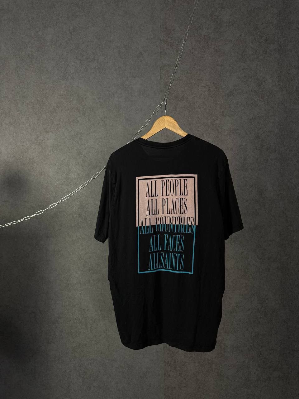 Allsaints Allsaints designer overprinted tee Size US L / EU 52-54 / 3 - 2 Thumbnail