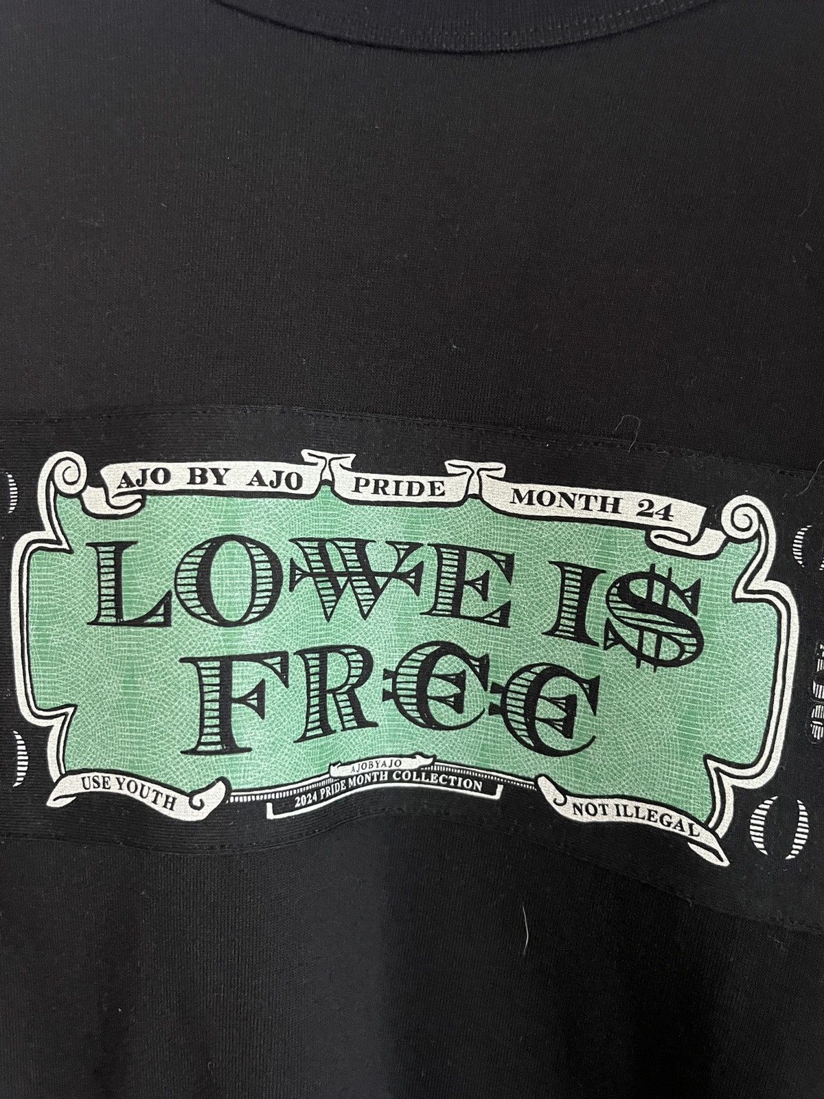 Other NWT Korean Ajobyajo Love is Free Pride T-Shirt '24 XL Size US XL / EU 56 / 4 - 4 Thumbnail