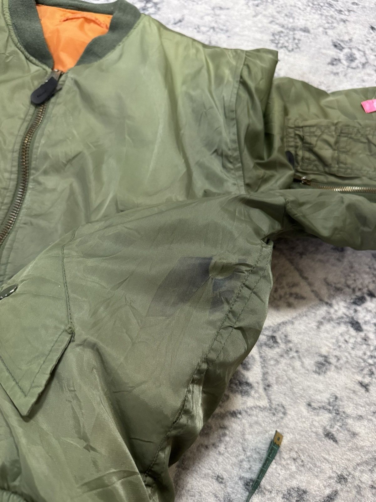 Japanese Brand VINTAGE INTERMEDIATE FLIGHT BOMBER JACKET Size US L / EU 52-54 / 3 - 6 Thumbnail