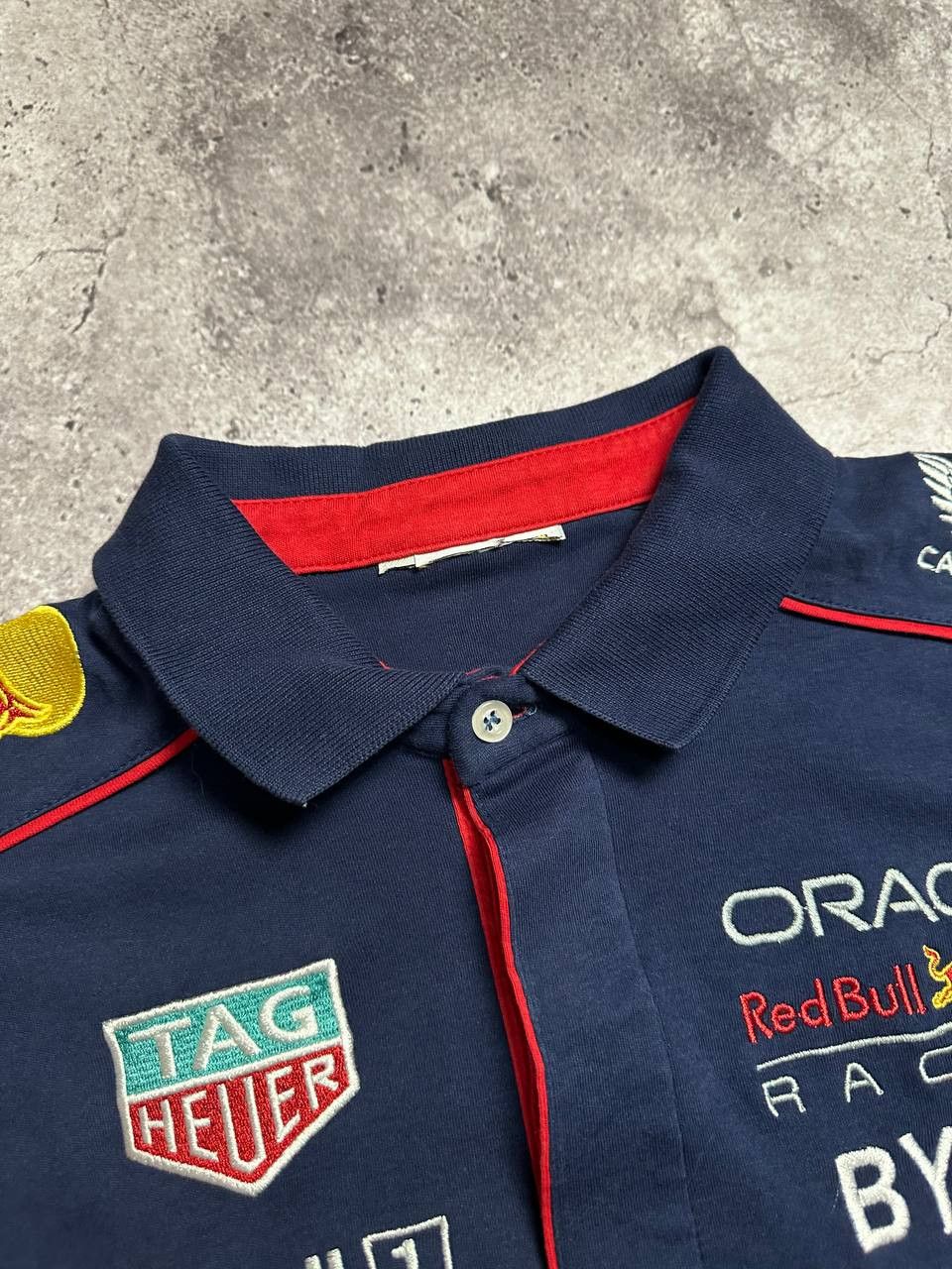 Puma × Red Bull Jersey F1 Red Bull Racing Pepe Jeans Polo Rare Cars Pirelli Size US L / EU 52-54 / 3 - 5 Thumbnail