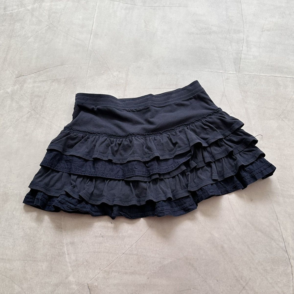 Hysteric Glamour Y2K Abercrombie Fitch Babydoll Ruffle Skirt Bella Swan Vibe Size 26" / US 2 / IT 38 - 7 Thumbnail