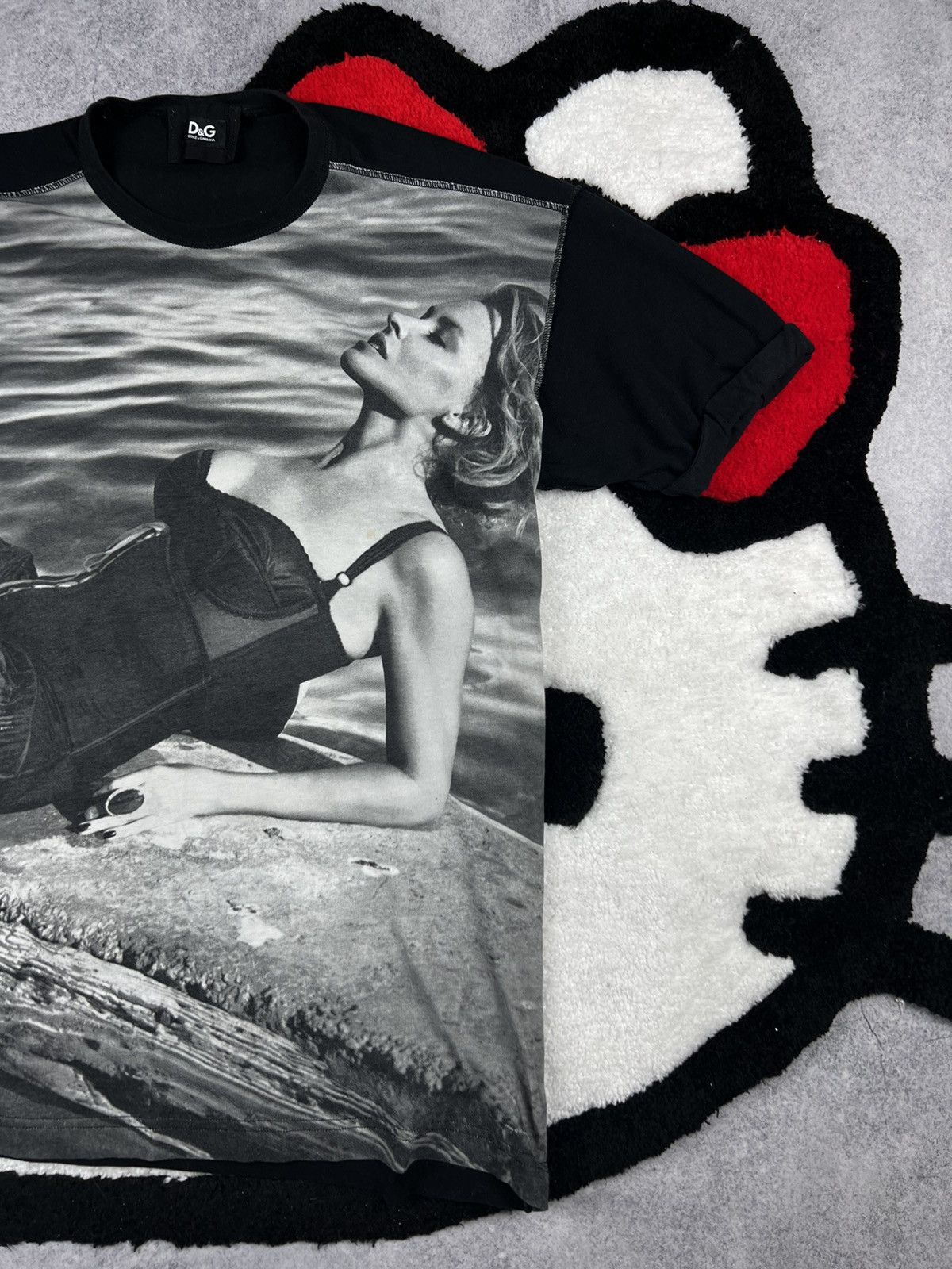 Dolce & Gabbana Vintage Dolce&Gabbana Overprinted Photo Vincent Peters Tee Size XL / US 12-14 / IT 48-50 - 3 Thumbnail