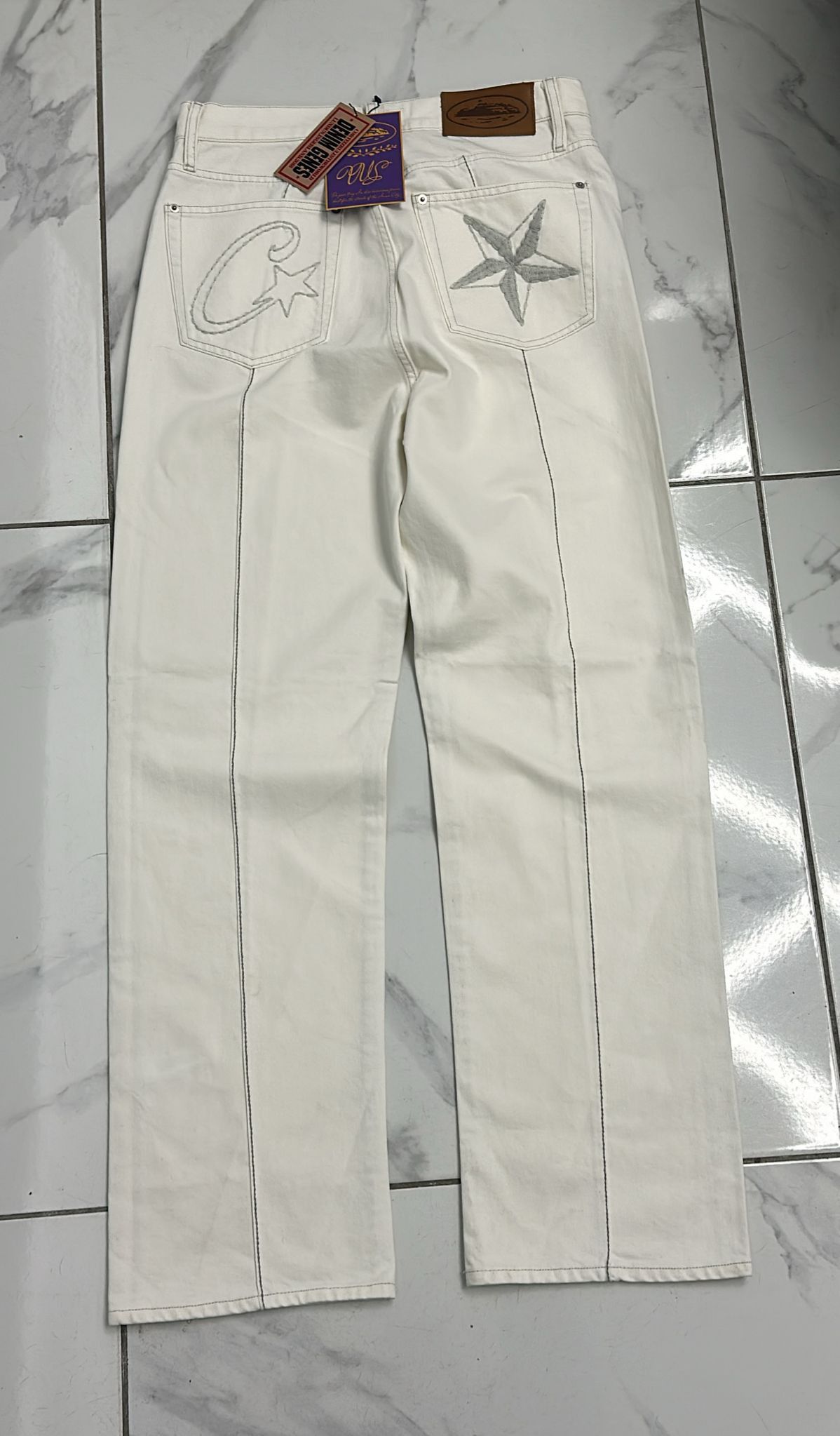 SU24 Corteiz C-Star Natural Denim Jean Medium