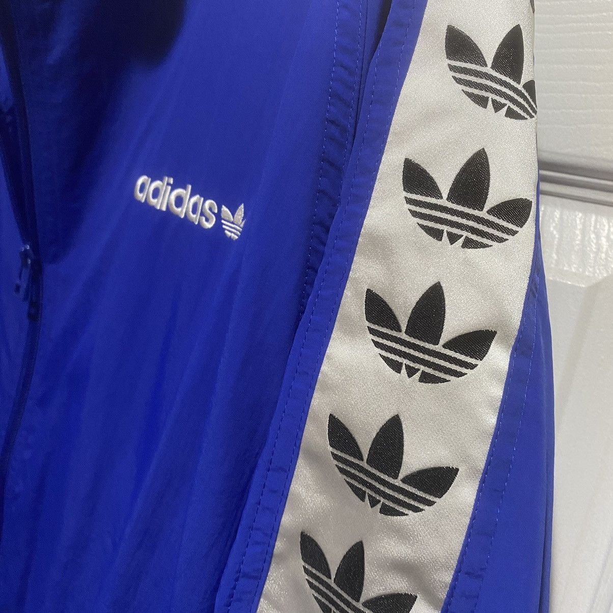 Adidas Adidas Originals TNT Trefoil Tape Track Jacket Size US XL / EU 56 / 4 - 3 Thumbnail