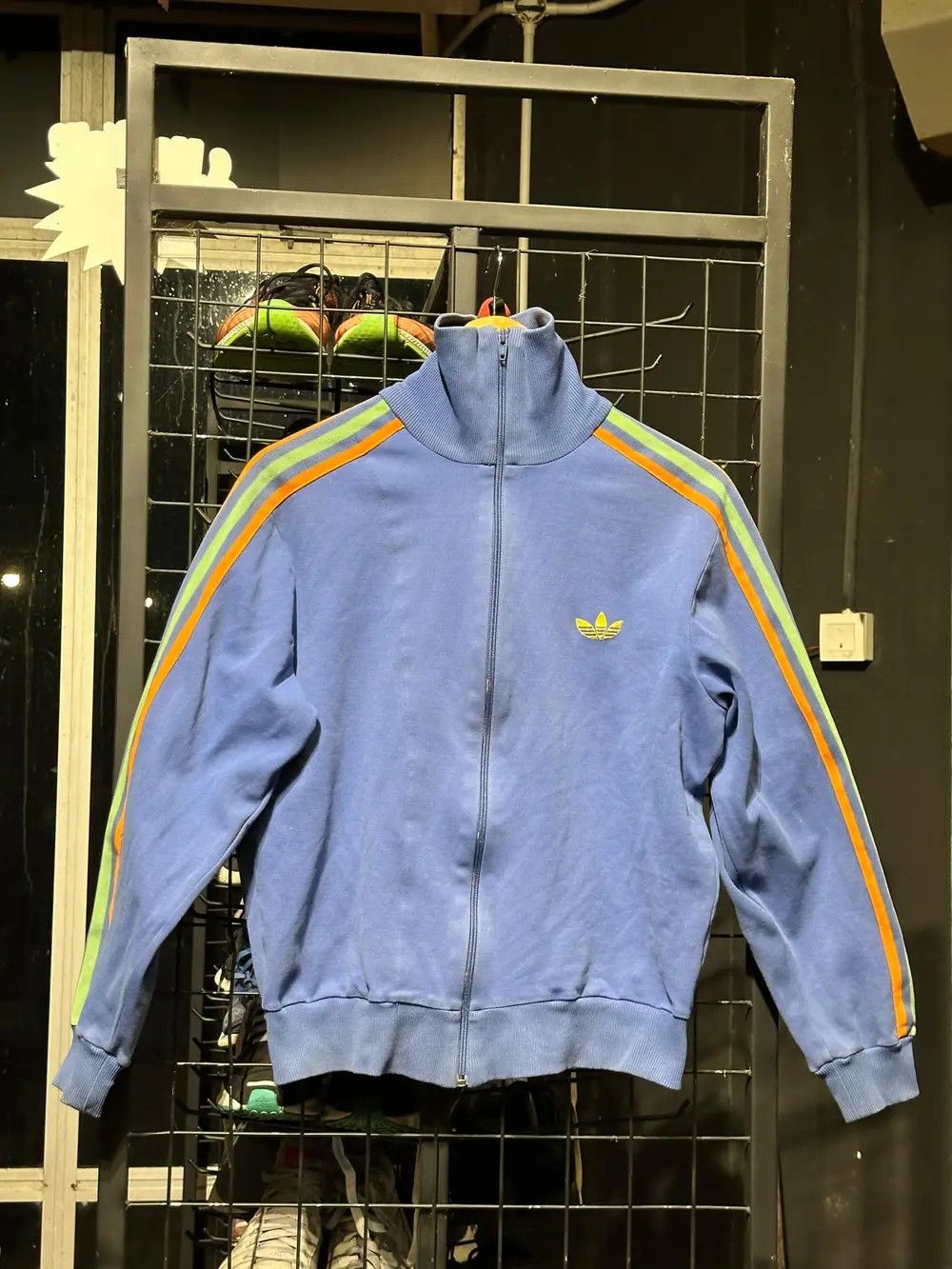 Adidas × Descente × Vintage Vintage Adidas Descente Tracktop Size US L / EU 52-54 / 3 - 1 Thumbnail