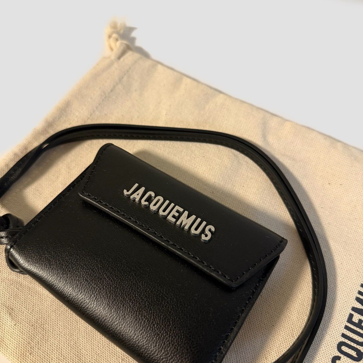 Jacquemus Jacquemus Le Port Wallet Black Size ONE SIZE - 6 Thumbnail