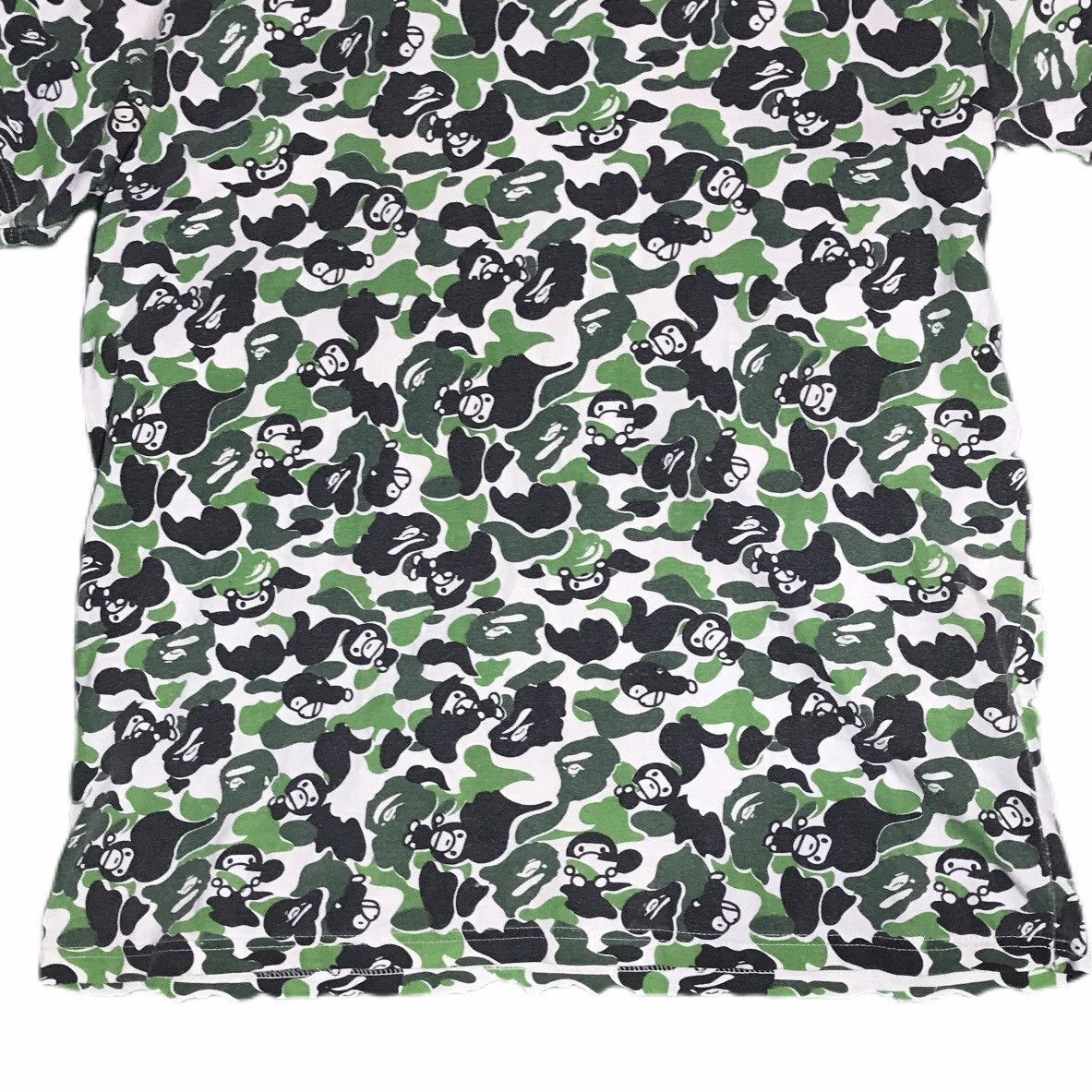 Bape × Vintage bape abc green camo t-shirt Size US L / EU 52-54 / 3 - 10 Thumbnail