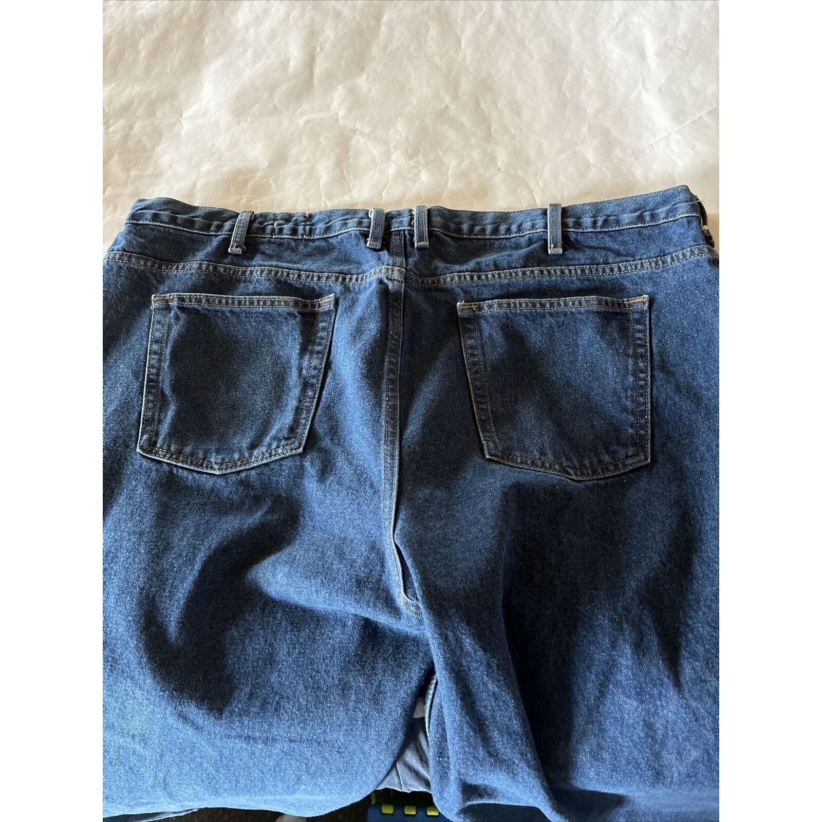 Redhead RedHead Jeans Mens 44x30 Blue Workwear Cotton Denim Y2k EUC Size US 44 / EU 60 - 10 Thumbnail