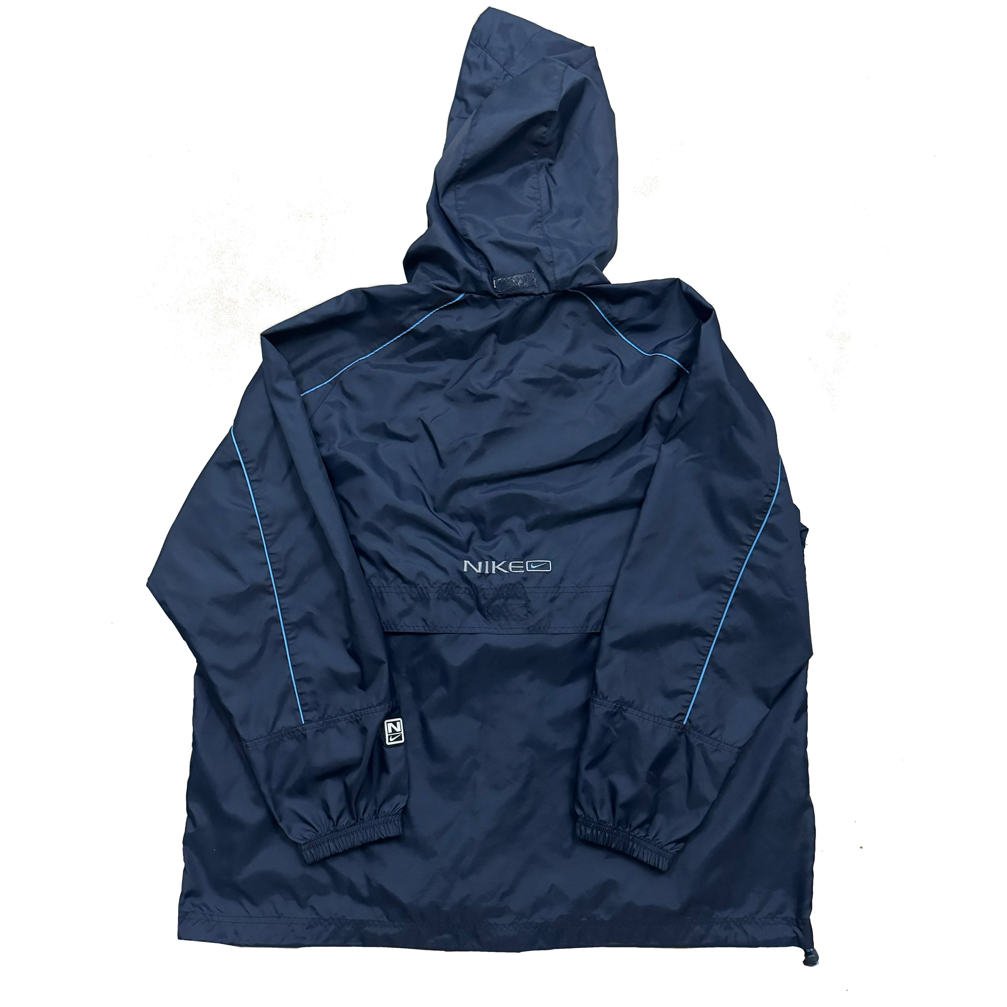 Nike × Vintage VTG 00s Y2K Nike 1/4 Zip Technical Anorak Jacket Sportswear Size US XXL / EU 58 / 5 - 2 Thumbnail