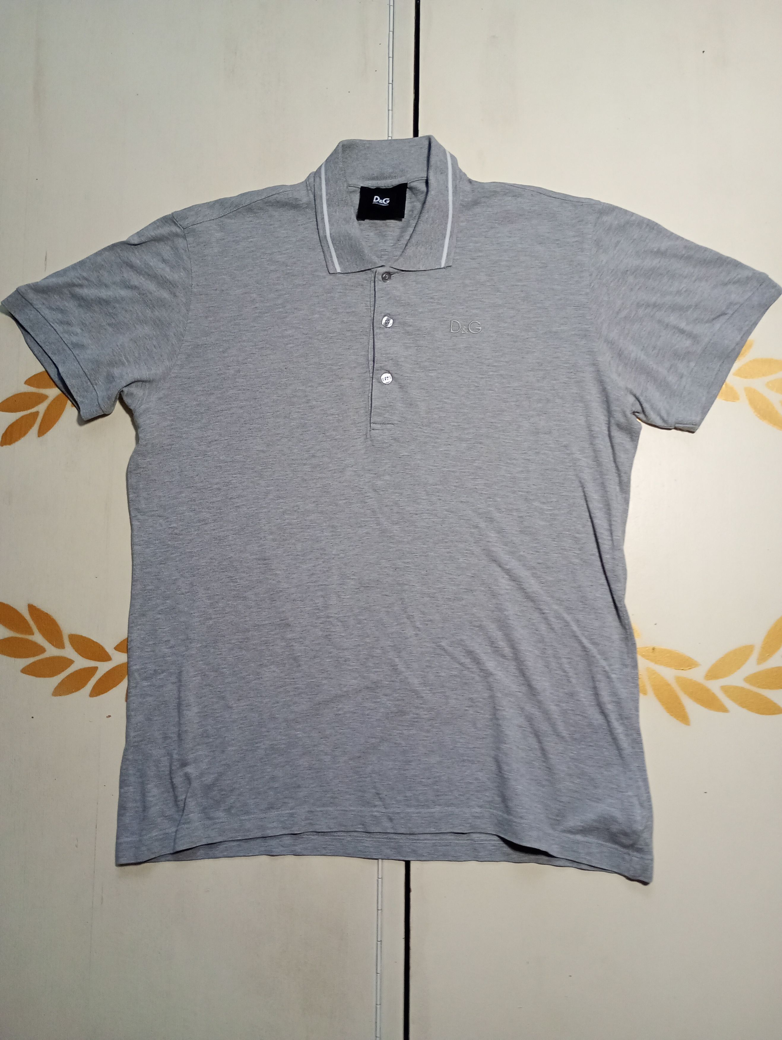 Designer × Dolce & Gabbana Dolce & Gabbana Polo Shirt Vintage 90's Size US L / EU 52-54 / 3 - 1 Thumbnail