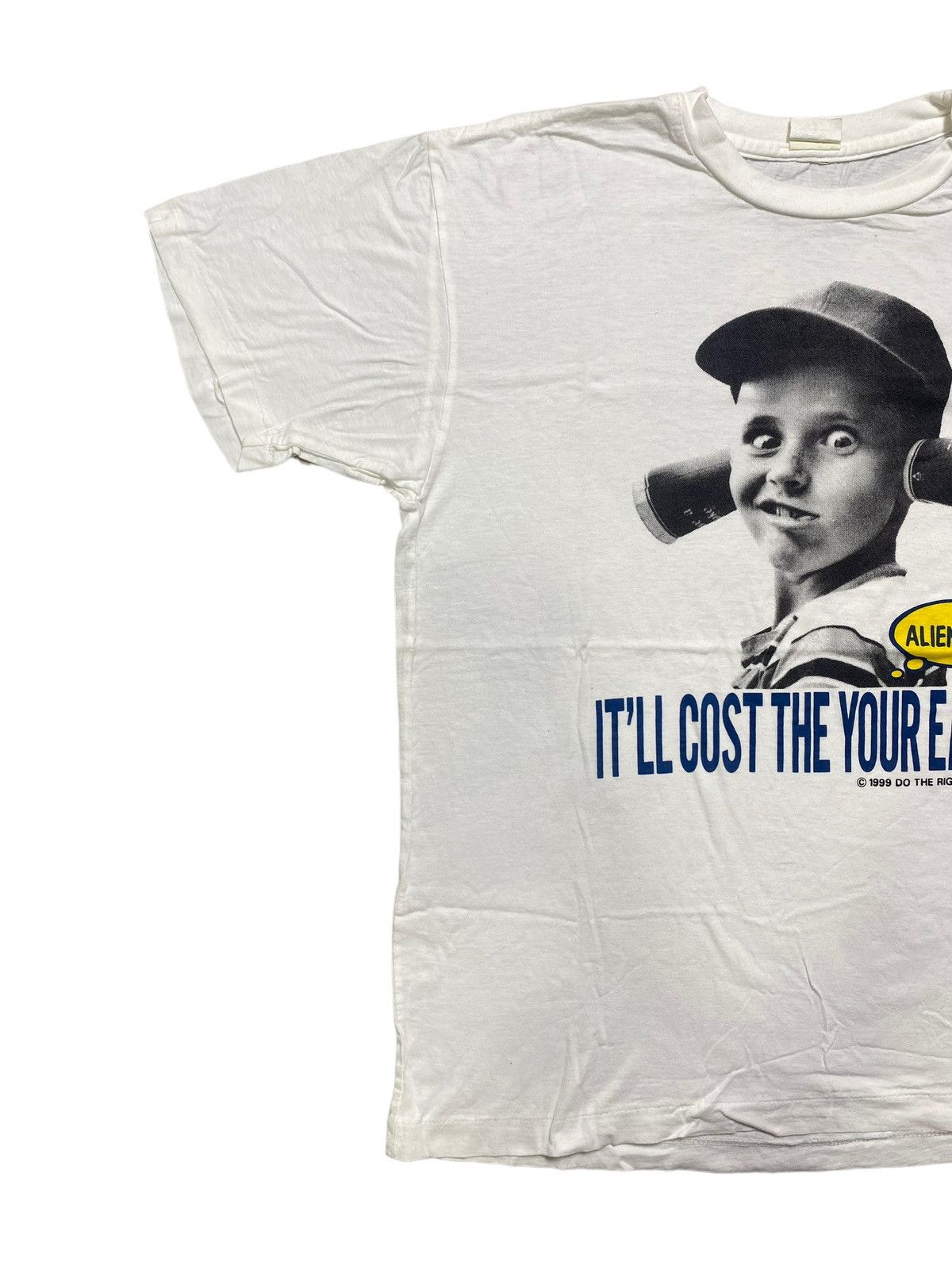 Other VINTAGE DO THE RIGHT THING & CO ALIEN SAYS GRAPHIC TEE Size US M / EU 48-50 / 2 - 3 Thumbnail