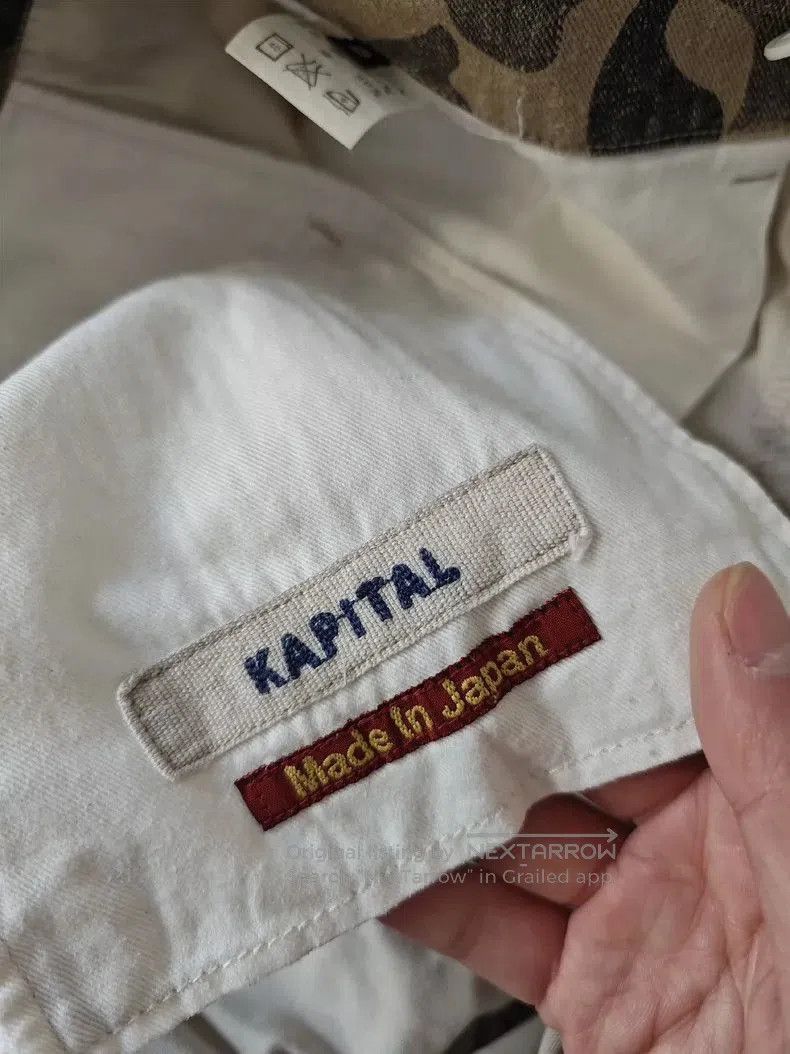Kapital Kapital Vintage Cotton-Linen Shorts Size US 32 / EU 48 - 8 Thumbnail