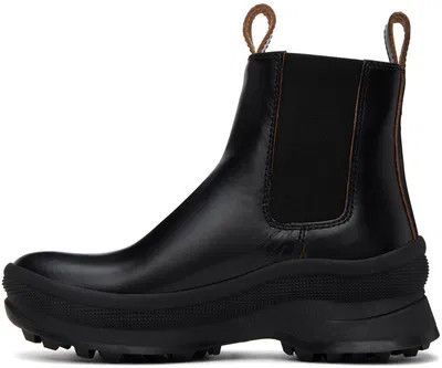 Jil Sander o1y0925 Ankle Boots in Black Size US 8 / IT 38 - 2 Thumbnail