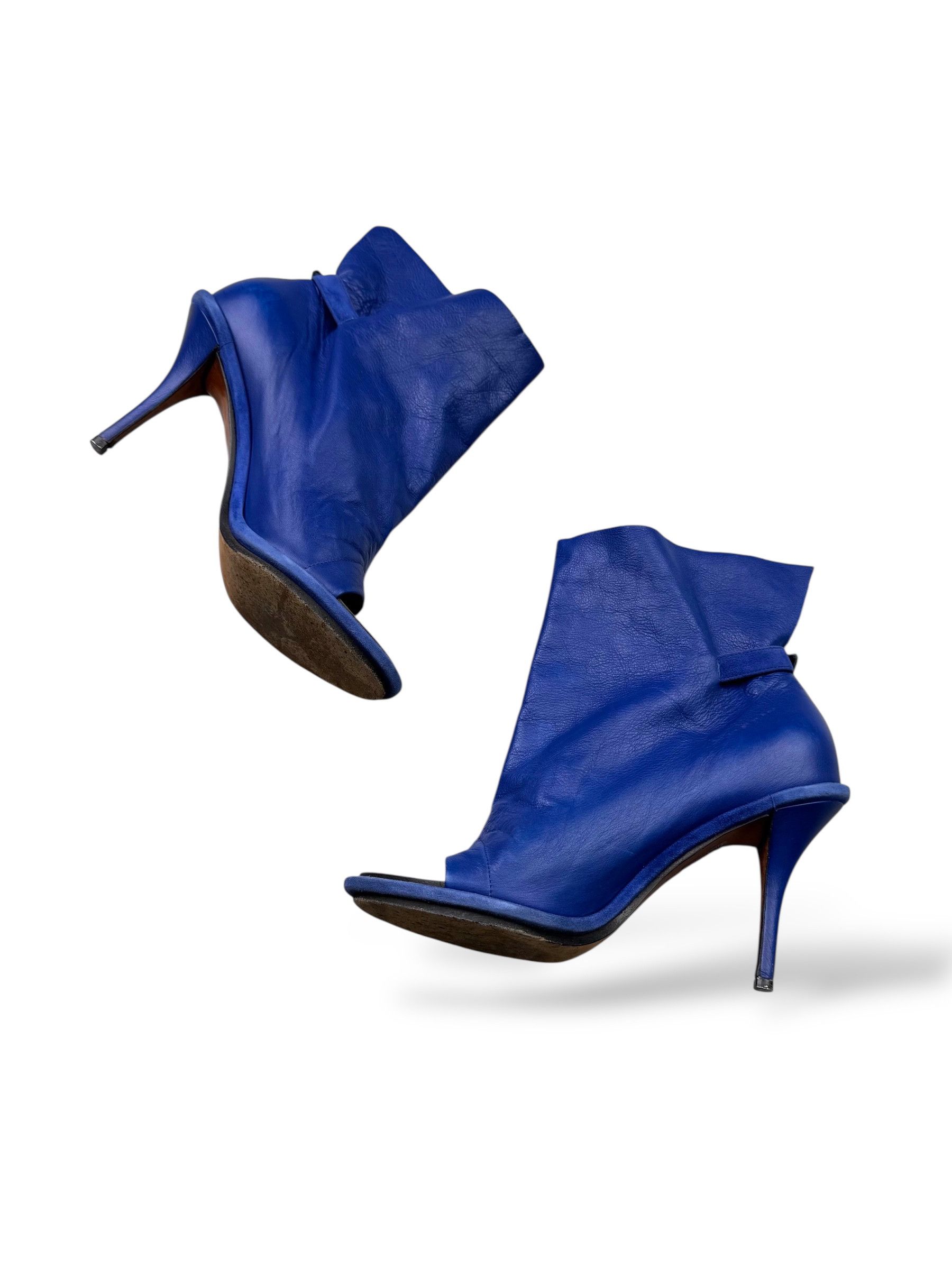 Balenciaga Balenciaga Paris Vintage Leather Heels D10 Size US 7.5 / IT 37.5 - 4 Thumbnail