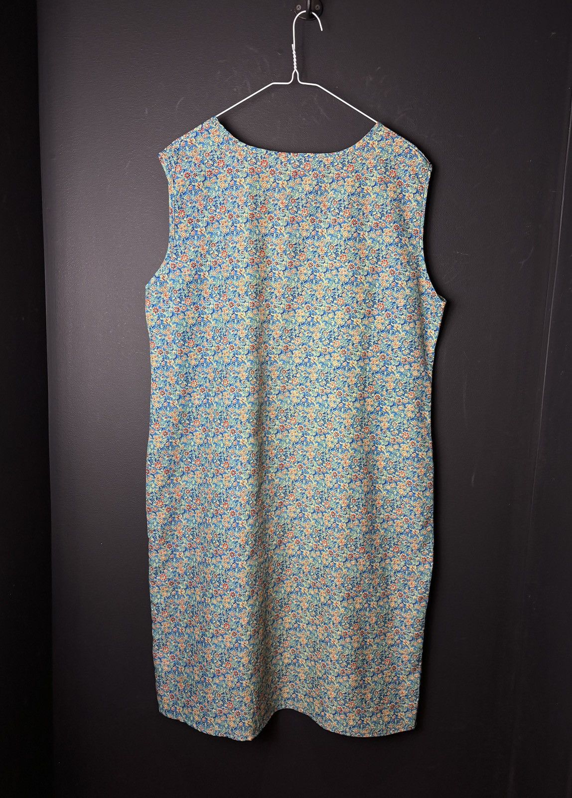 Vintage 1980s Lounge Dress Ugly Vintage Night Gown Zip Up Slip 70s Size ONE SIZE - 3 Thumbnail