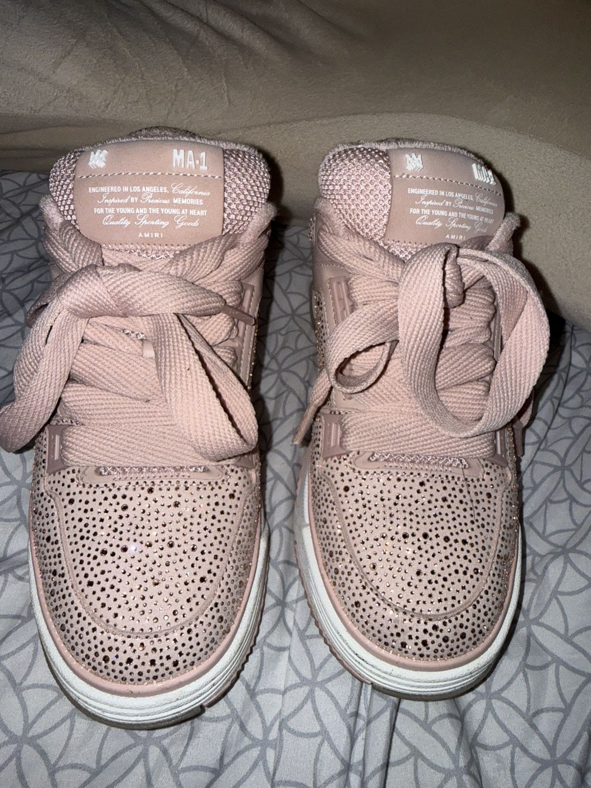 Amiri Amiri pink MA-1 Size US 9 / IT 39 - 3 Thumbnail