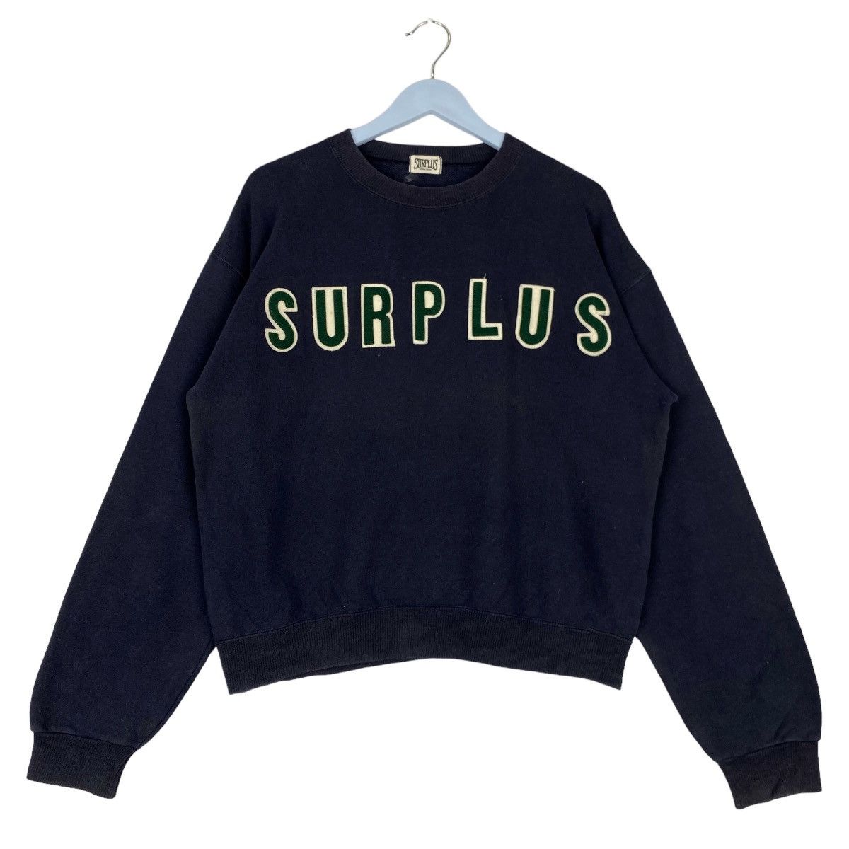 Vintage Vintage Surplus Big Embroidered Logo Crewneck Sweatshirt Size US XL / EU 56 / 4 - 1 Thumbnail