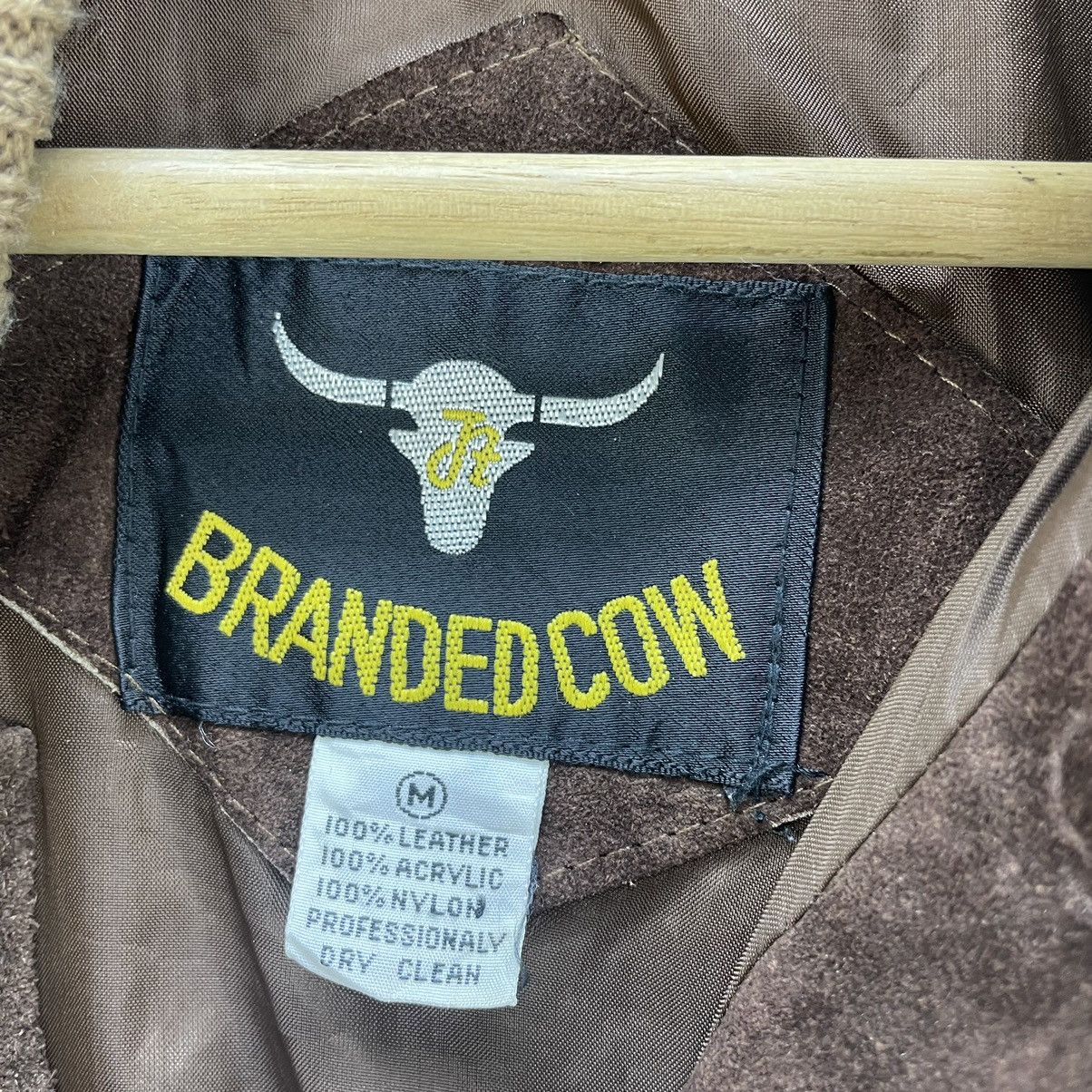 Genuine Leather 🔥Vintage Suede Leather Varsity Jacket Size US M / EU 48-50 / 2 - 7 Thumbnail