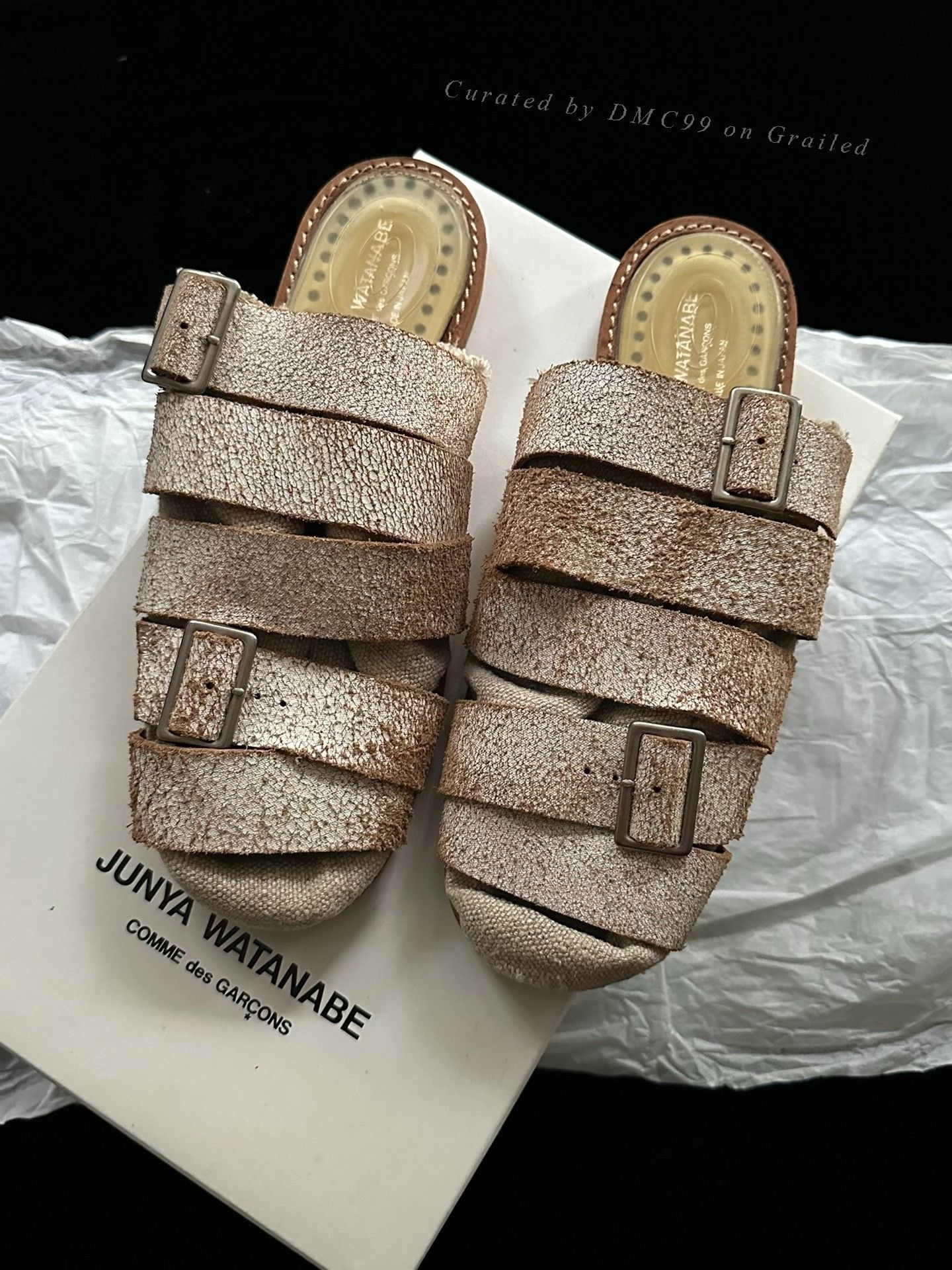 Junya Watanabe Junya Watanabe 2003 Runway Leather Mules Size US 6 / IT 36 - 1 Thumbnail