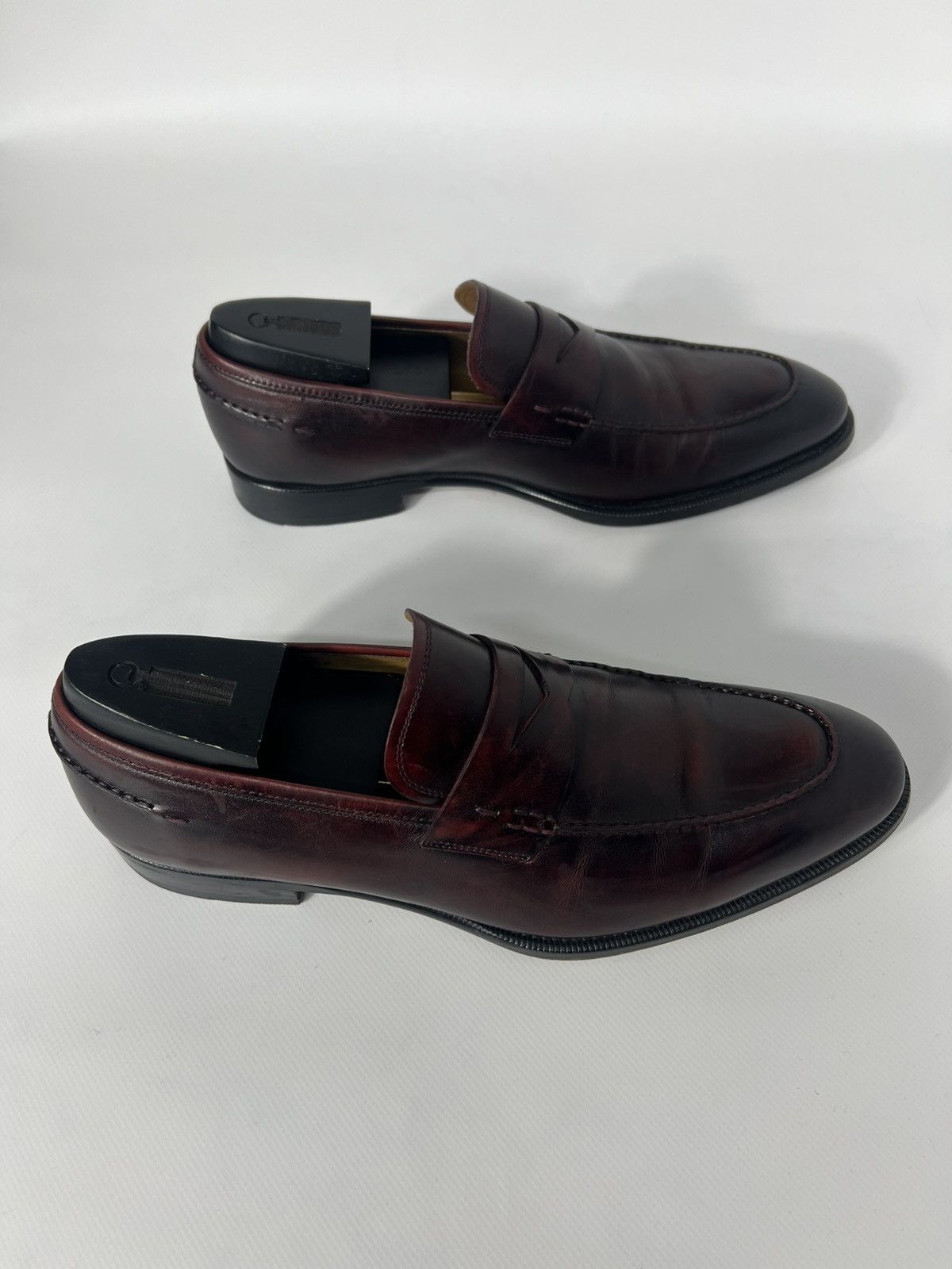 Magnanni Vintage luxury designer Magnanni Leather Dress Shoes Size 42 Size US 9 / EU 42 - 2 Thumbnail