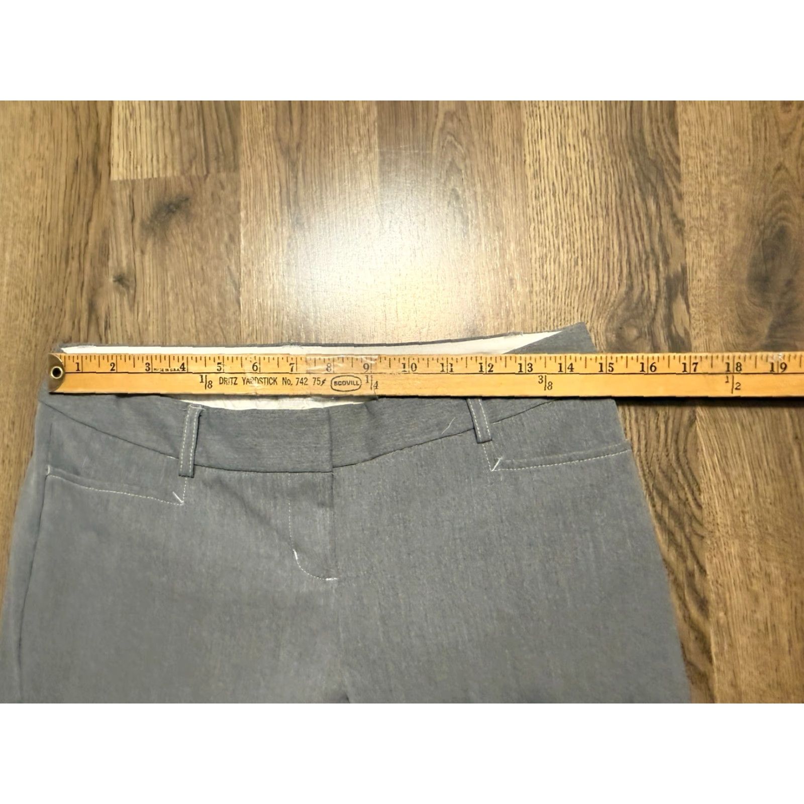 Express Express Pants Women's 2R Gray Dress Pants Straight Leg Pockets COLUMNIST Regular Size 2R Mens? Girls? Size 26" / US 2 / IT 38 - 7 Thumbnail