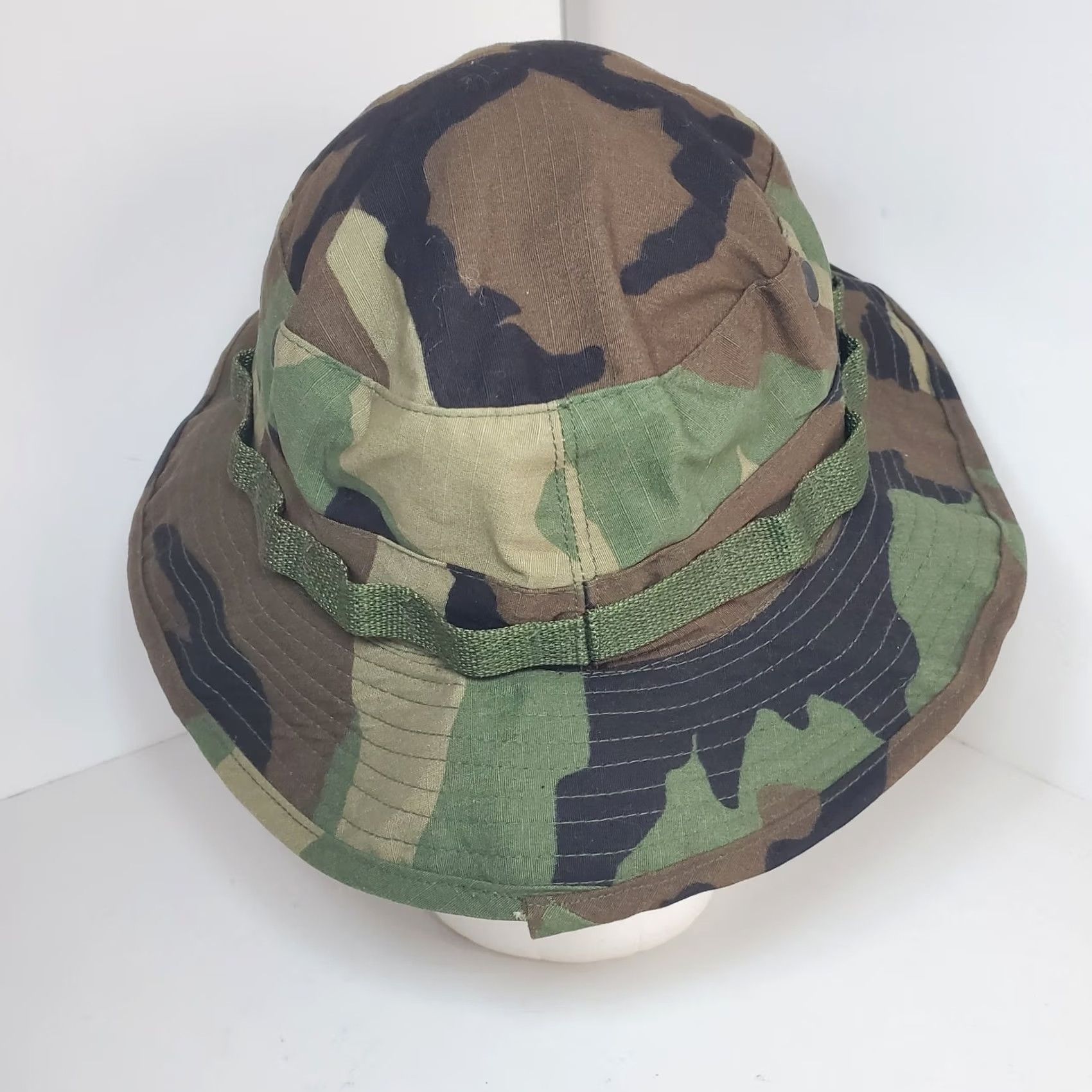 CO VINTAGE Human Technologies Co Hat Mens 8 Camo Boonie Army Hunting Camping Outdoor Size ONE SIZE - 4 Thumbnail