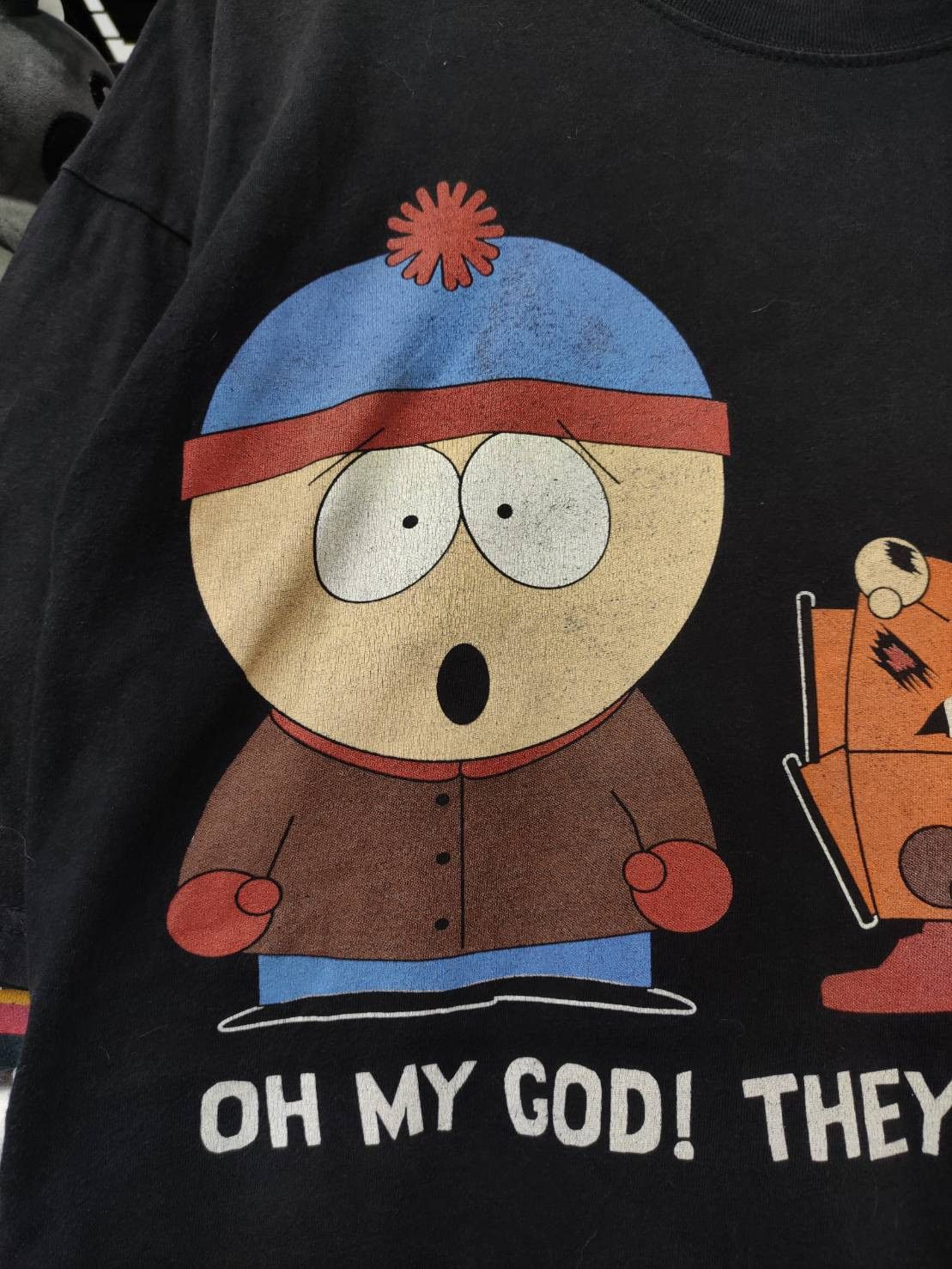 Cartoon Network Vtg 90's South Park " OMG They Killed Kenny " Series Promo Size US L / EU 52-54 / 3 - 3 Thumbnail