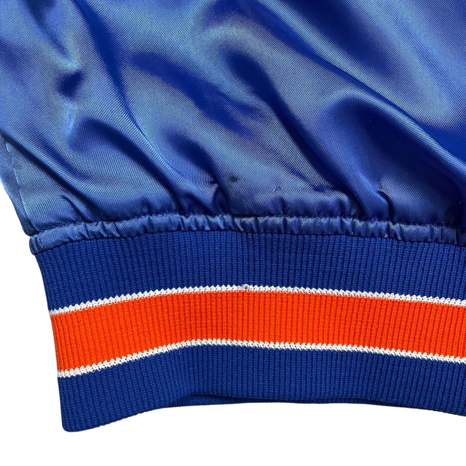 MLB VTG 90s NEW YORK METS FELCO SATIN BOMBER JACKET BLUE Sz S Size US S / EU 44-46 / 1 - 10 Thumbnail