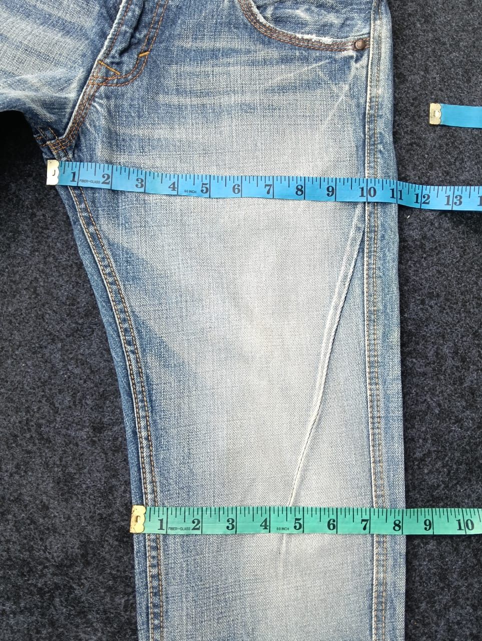 Japan Blue Jeans 🔥 Blue Way Flare Jeans – Made in Nippon 🔥 Size US 30 / EU 46 - 10 Thumbnail