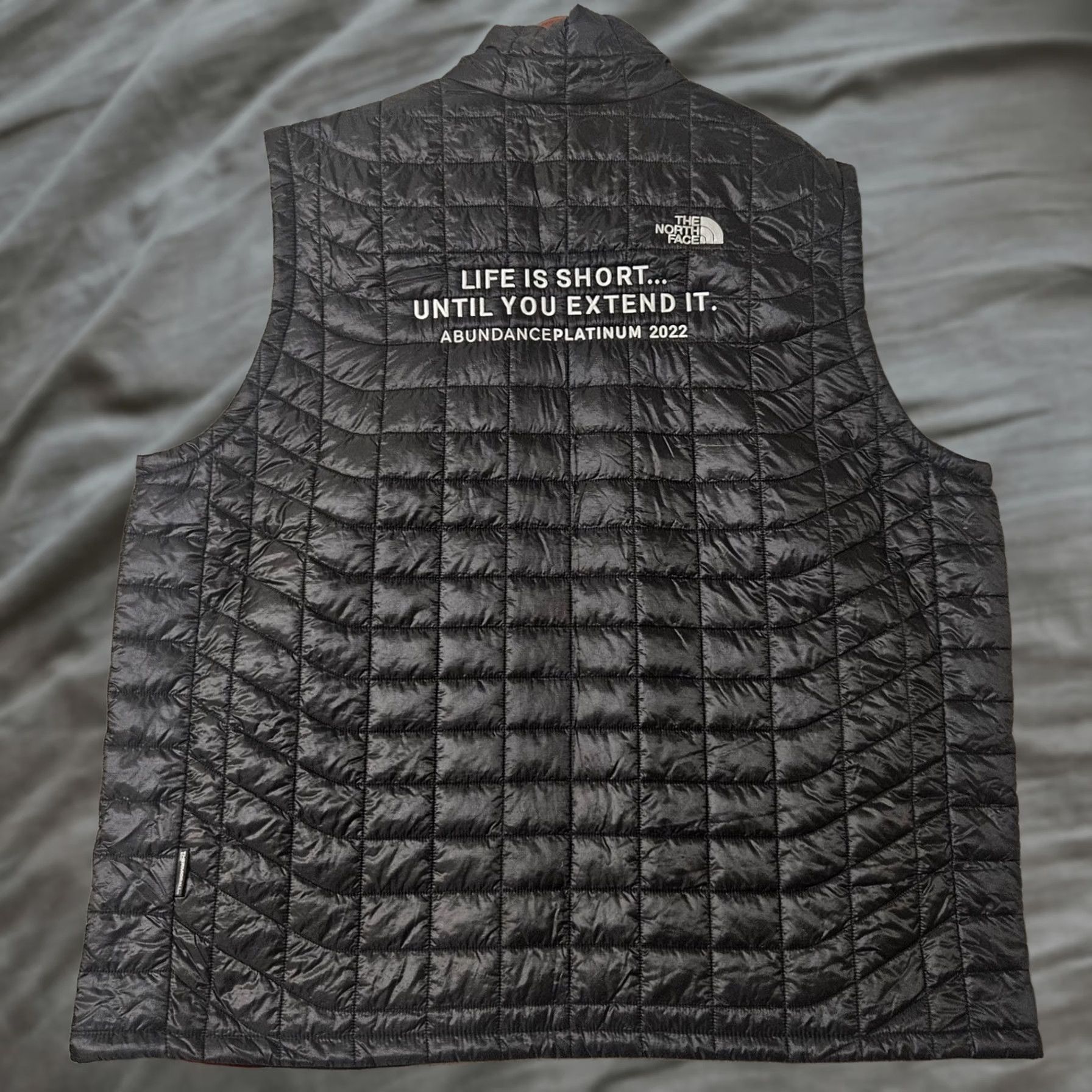 The North Face VINTAGE The North Face NF0A3LHD ThermoBall Trekker Vest Black 2XL NWT LOGO Mens Vest Size US XXL / EU 58 / 5 - 1 Thumbnail