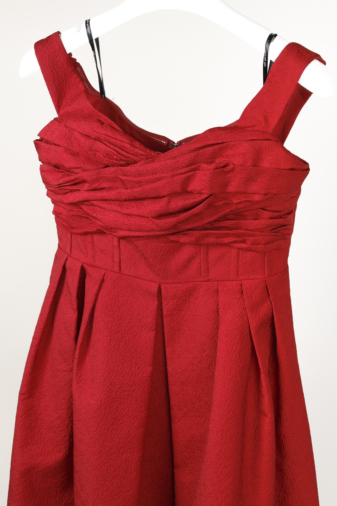 Self-Portrait Self-Portrait Resort 2022 Textured Off-Shoulder Midi Dress Size M / US 6-8 / IT 42-44 - 3 Thumbnail