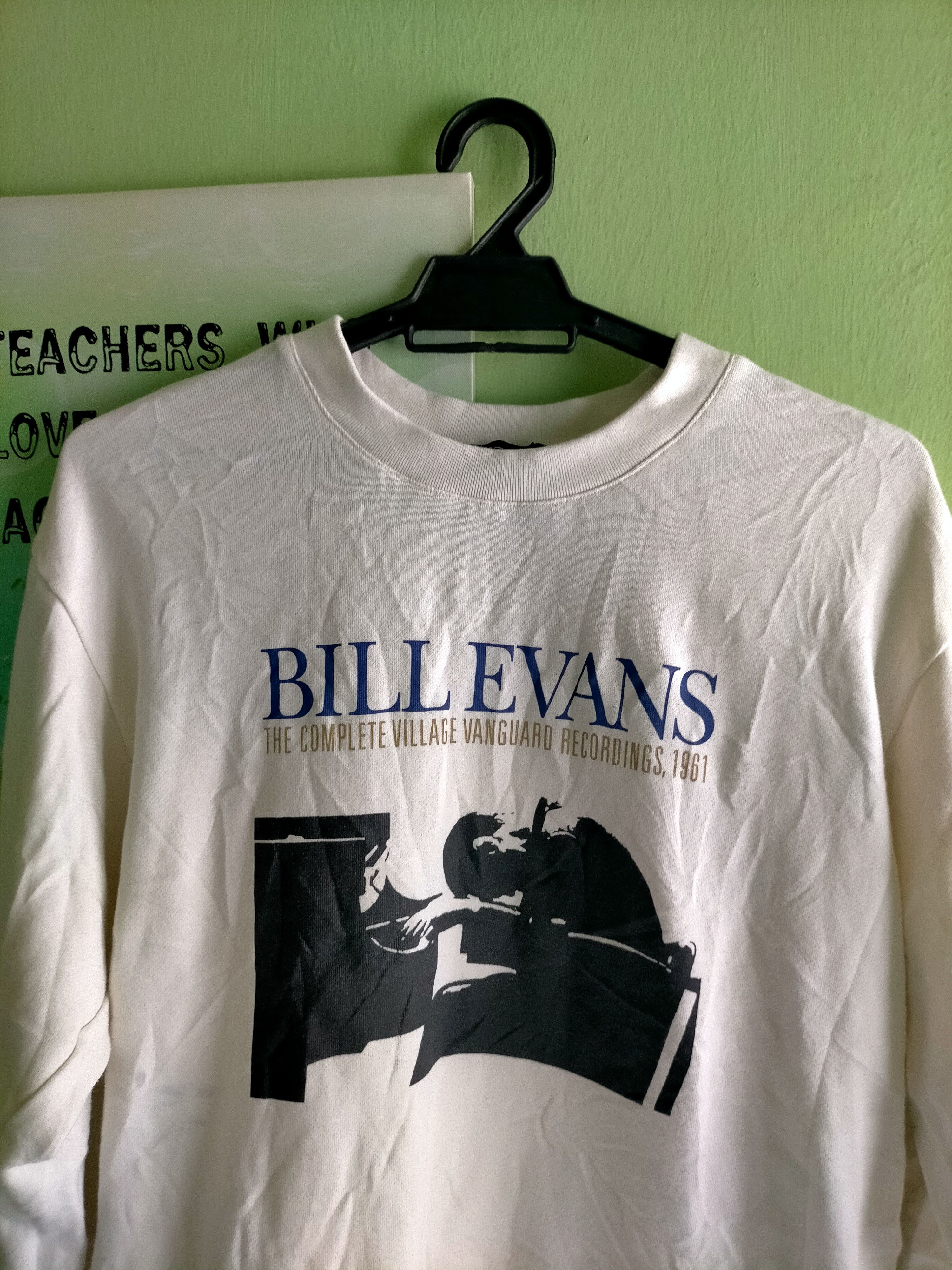 Japanese Brand PLST BILL EVANS RARE SWEATSHIRT Size US S / EU 44-46 / 1 - 2 Thumbnail