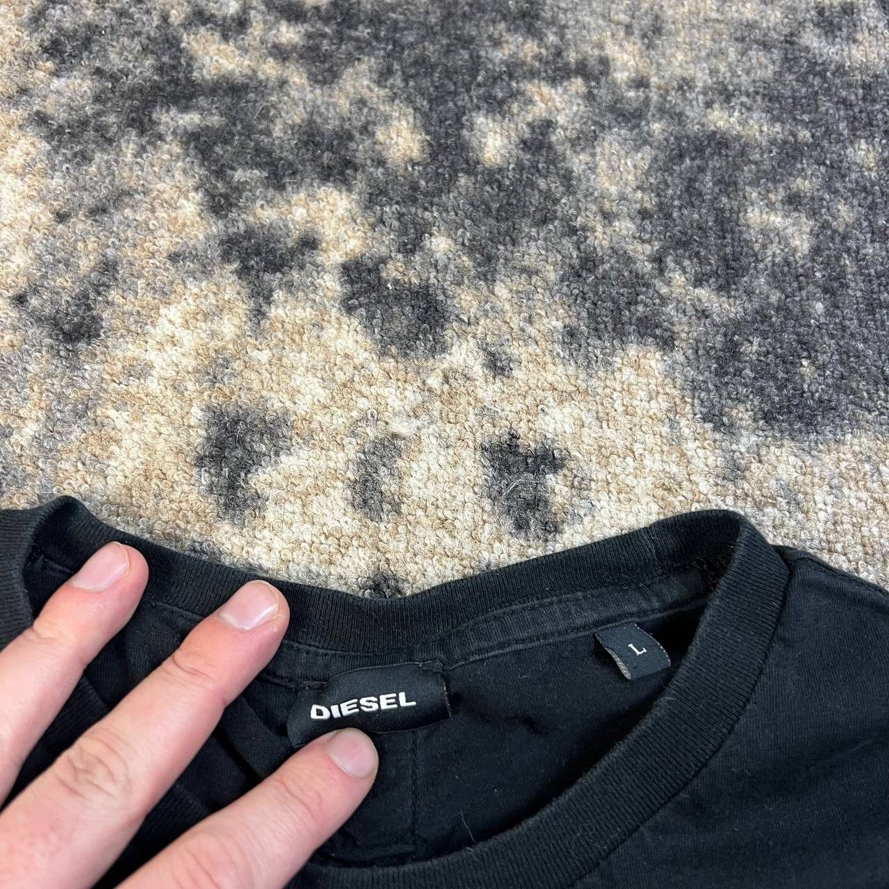 Diesel Diesel Luxury Mini Logo T-Shirt Streetwear Style 2TS14 Size US L / EU 52-54 / 3 - 5 Thumbnail